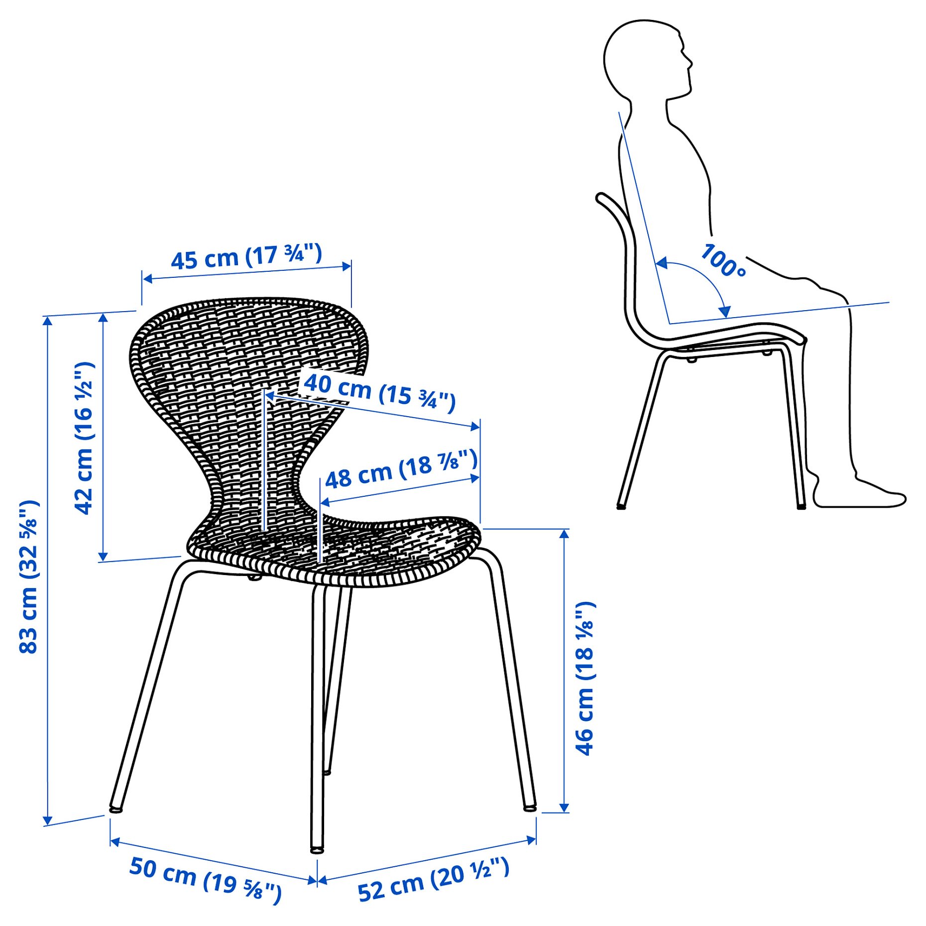 SKÅLSTA, стол, 696.093.78