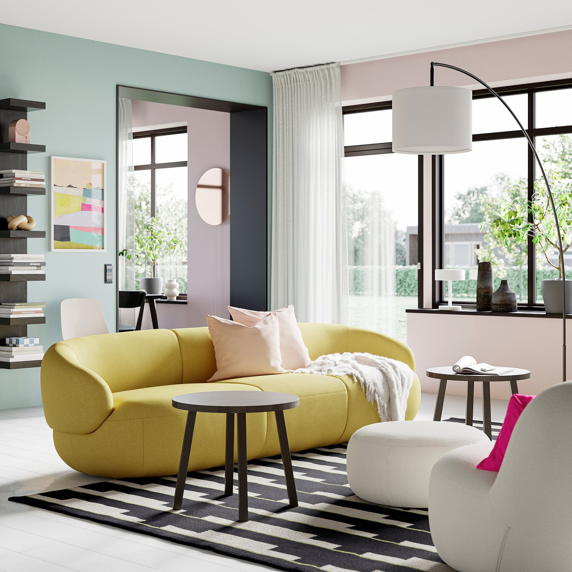 LILLESÄTER, 4-местен диван, 696.142.71