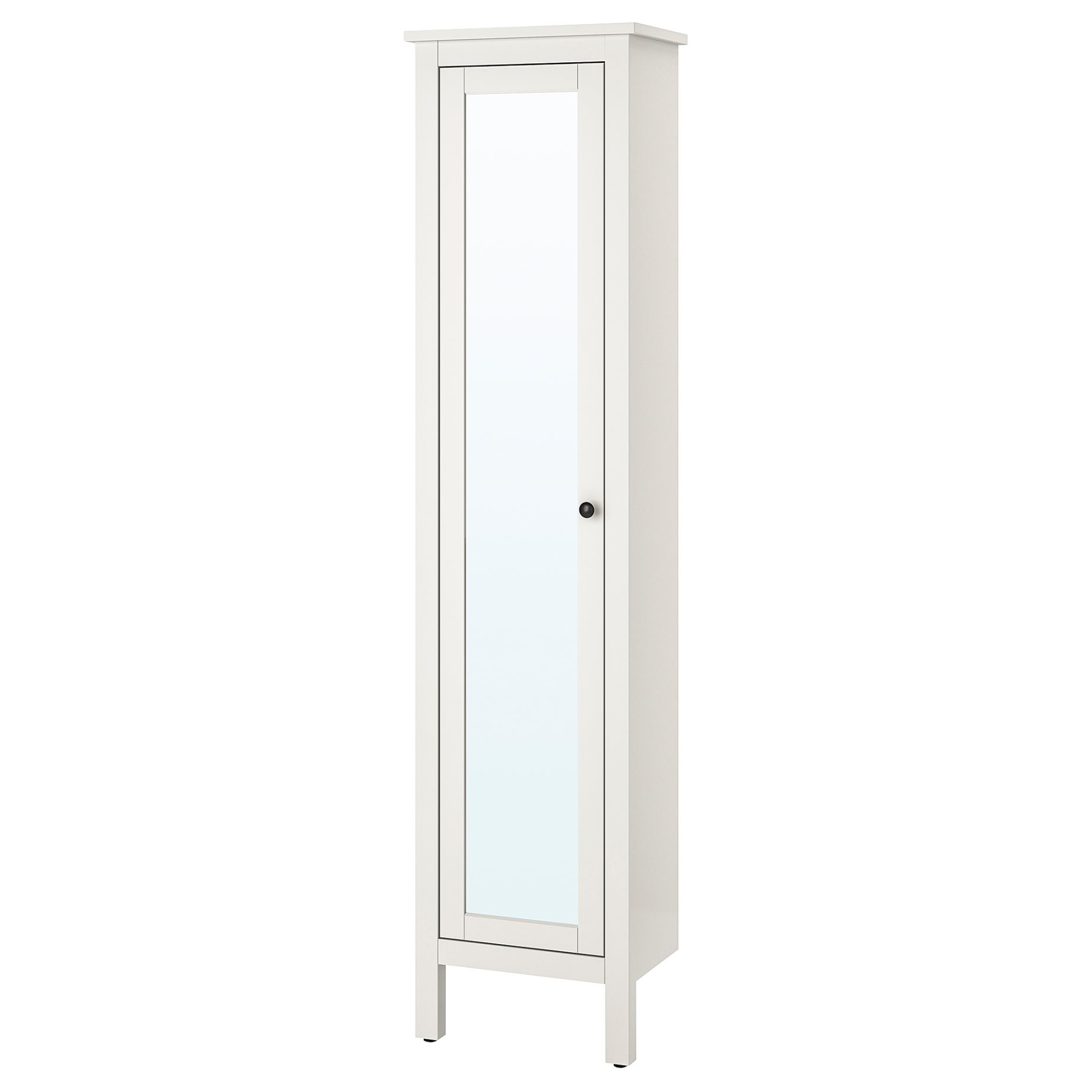 HEMNES, огледало шкаф 49x31x200см, бяло, 702.176.85