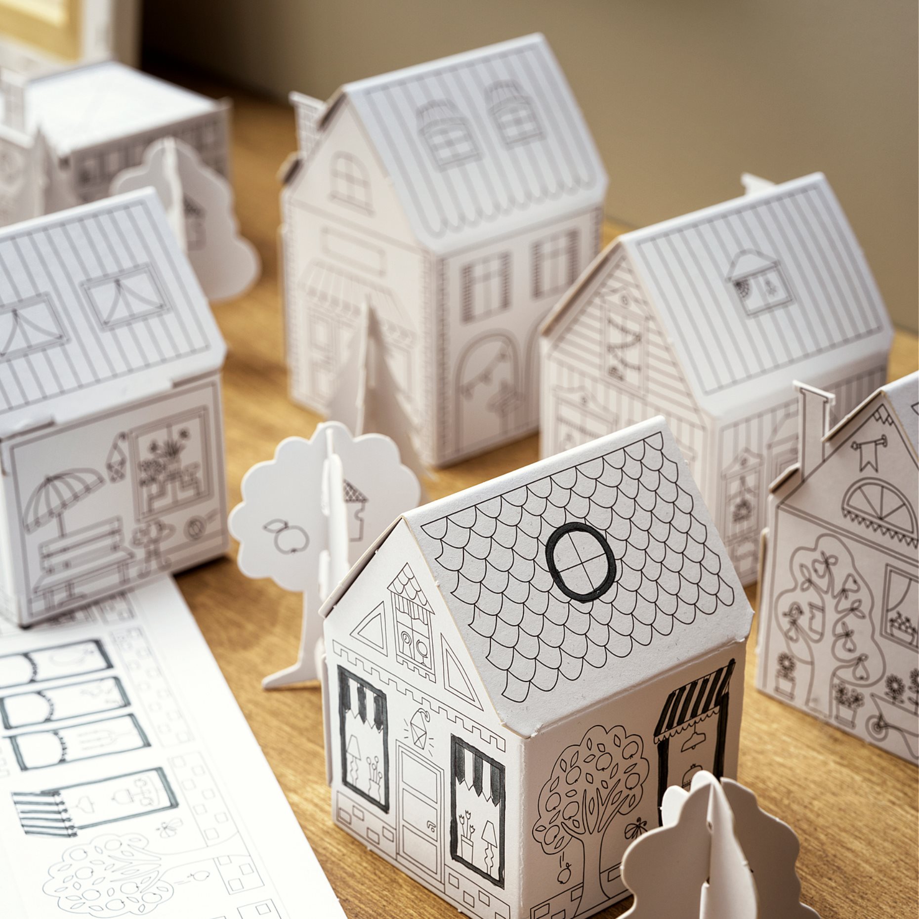 MÅLA, 3D карт. пъзел град, 704.953.47