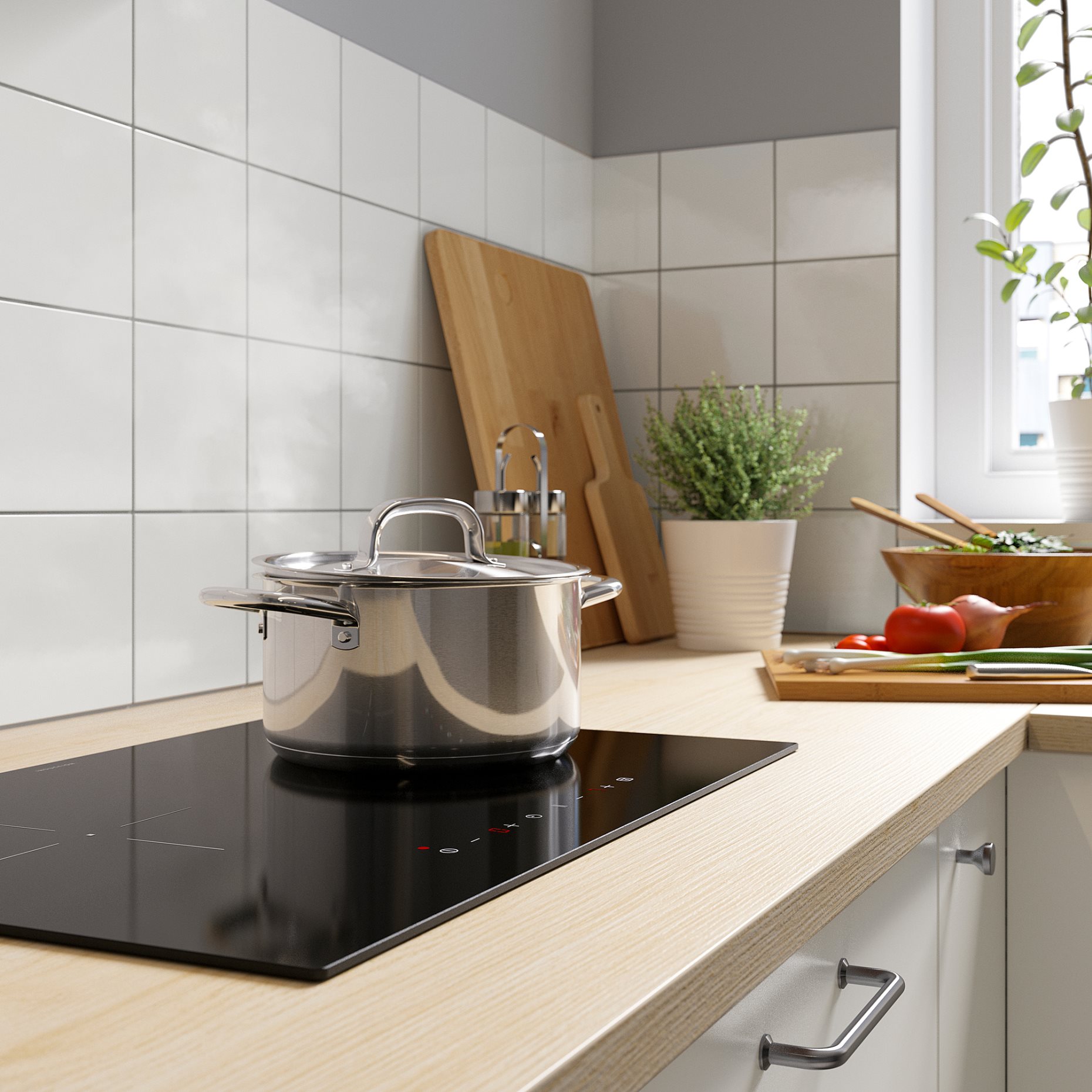 LAGAN, индукционен готварски плот с 2 зони, 705.060.96