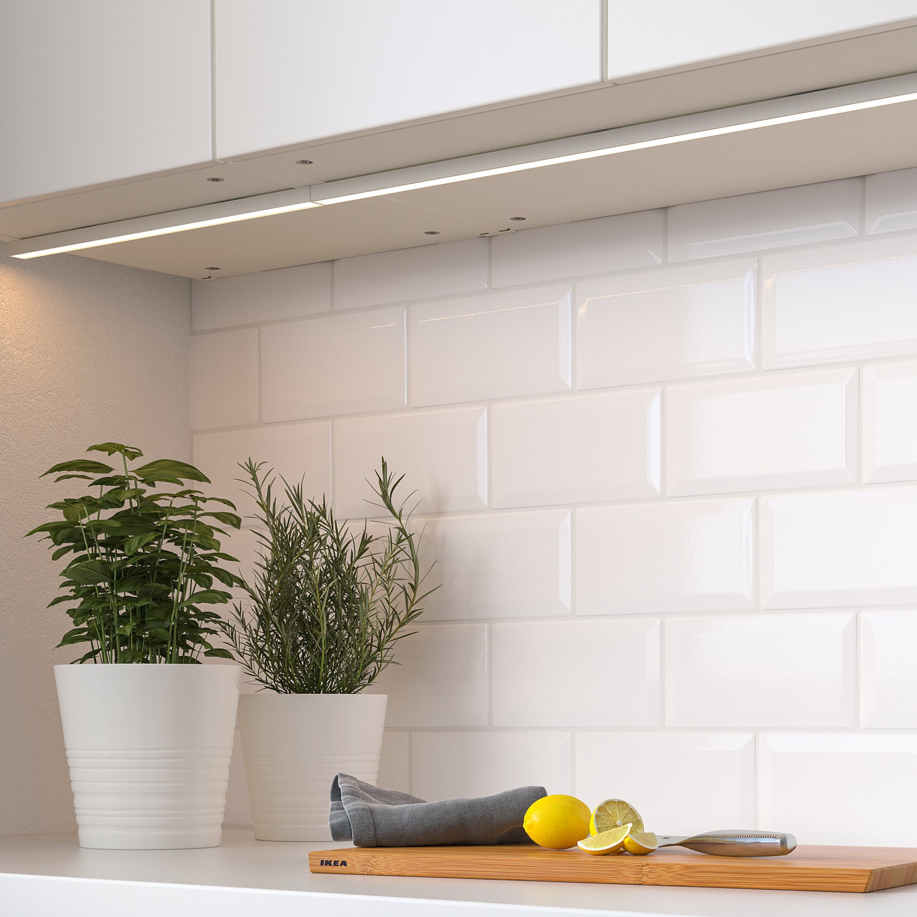 MITTLED, LED лента за плот, с регулиране  на светлината, 40 см, 705.285.69