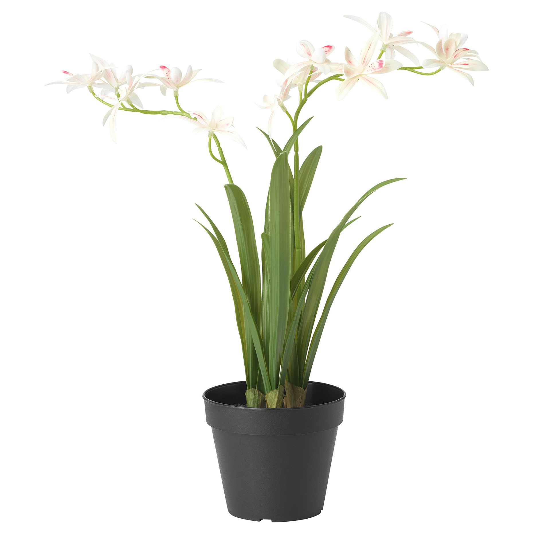 FEJKA, изкуствено саксийно растение, жълта орхидея, 705.483.03