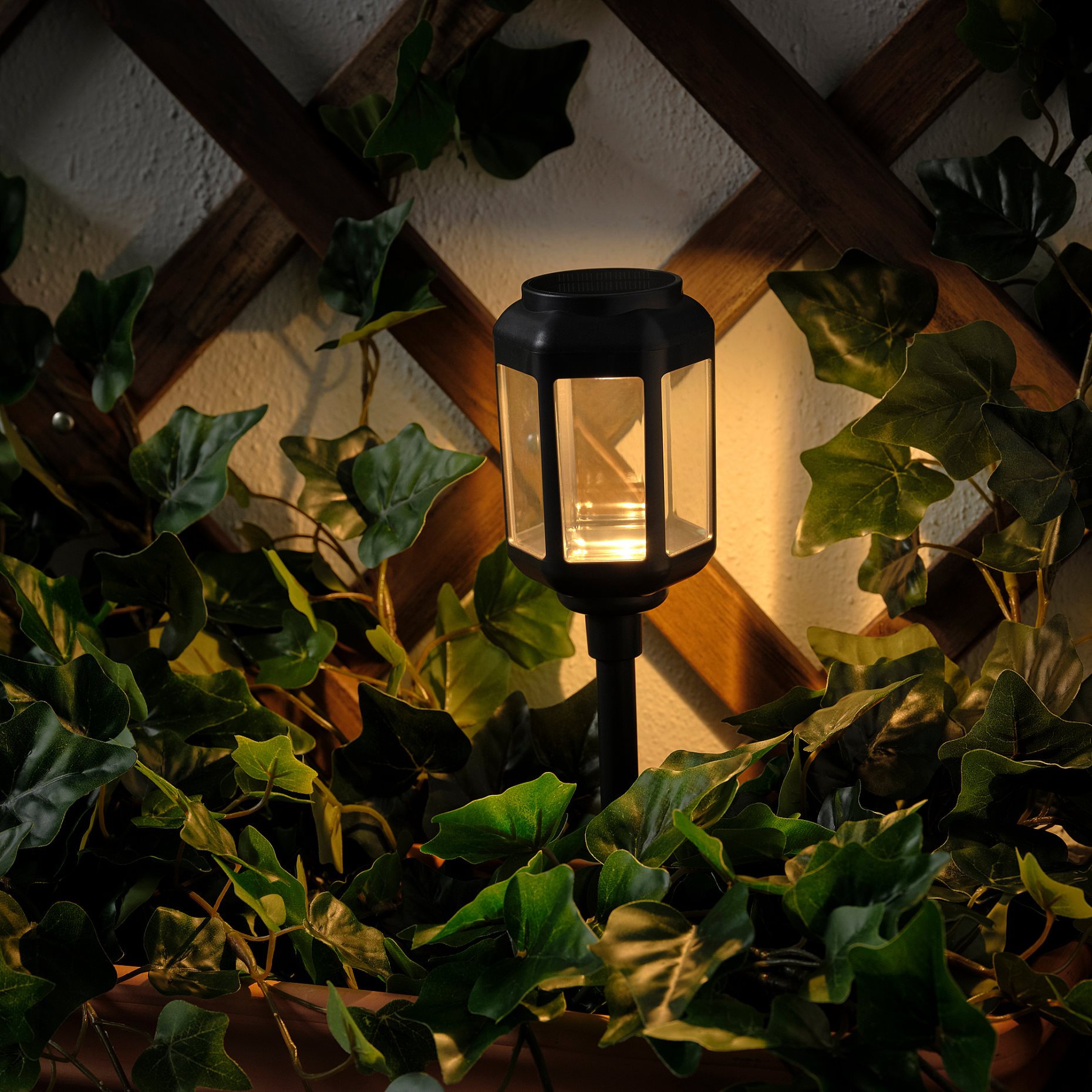SOLVINDEN, LED лампа за земя, соларна, 705.935.31
