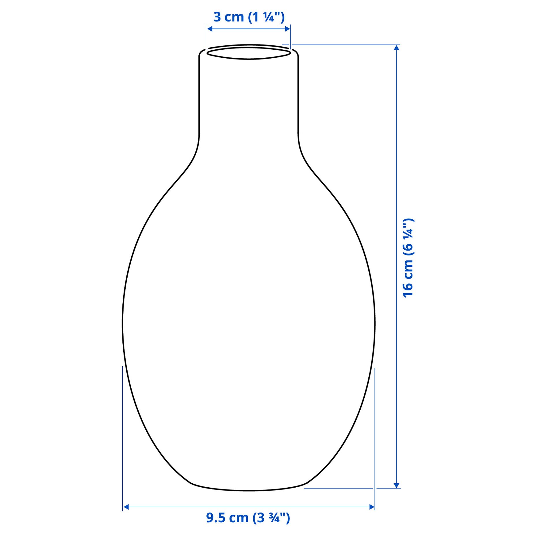 BLODBJÖRK, ваза, 706.072.98