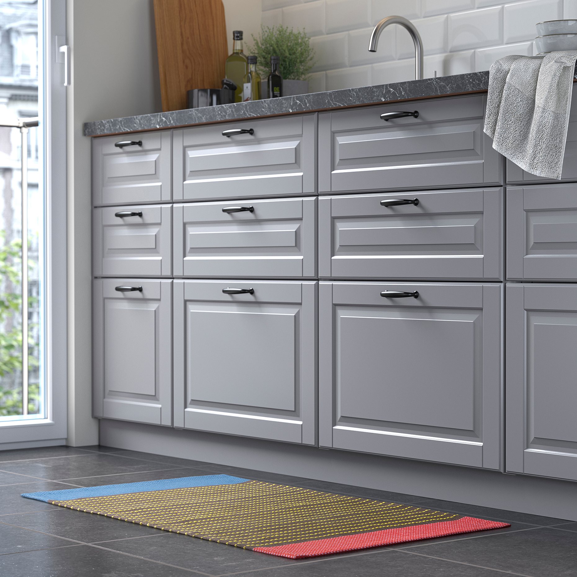 BÄRTRÅD, килим, гладко тъкан, 60x90 см, 706.132.18