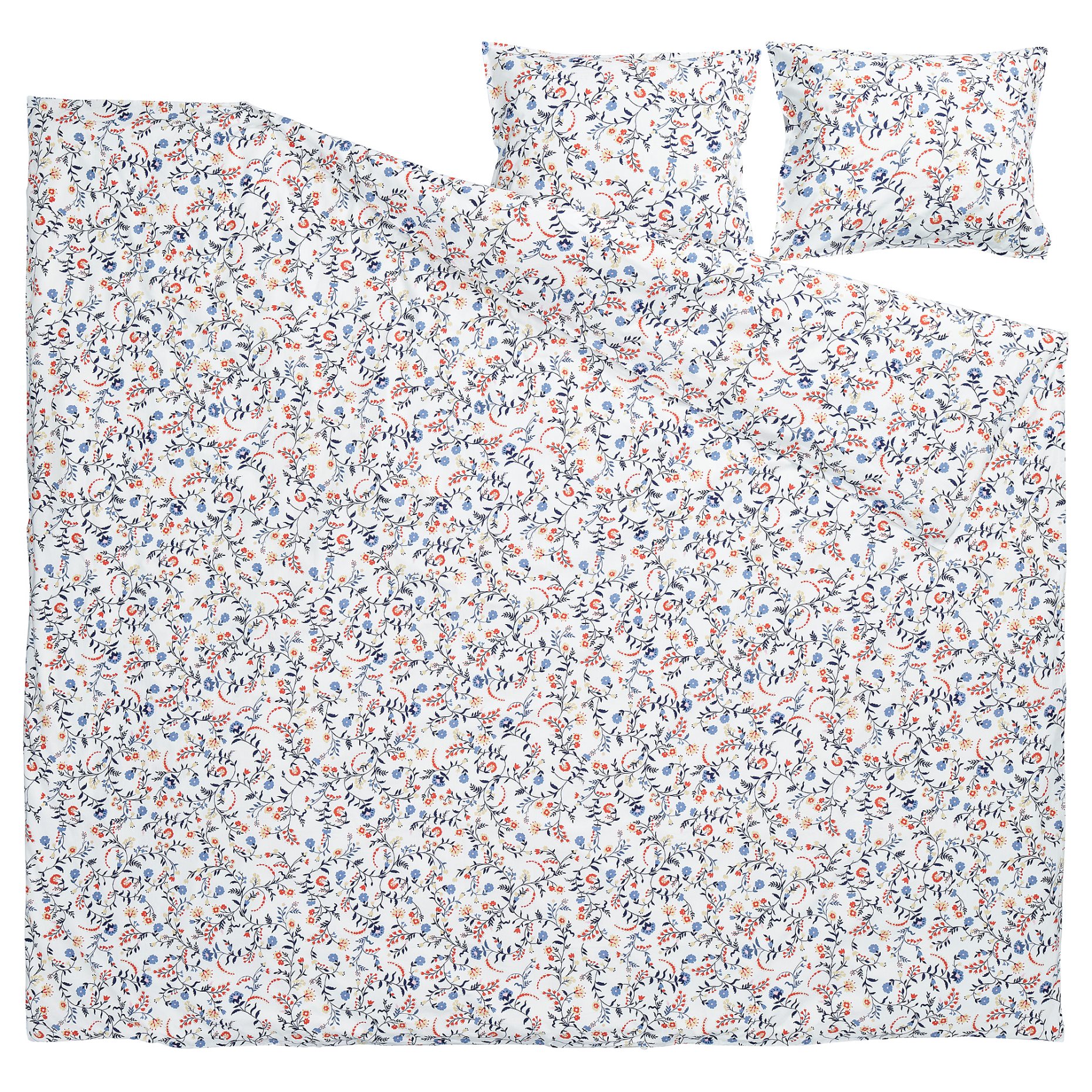 BRUDKRUSBÄR, плик за завивка и 2 калъфки, 706.147.36