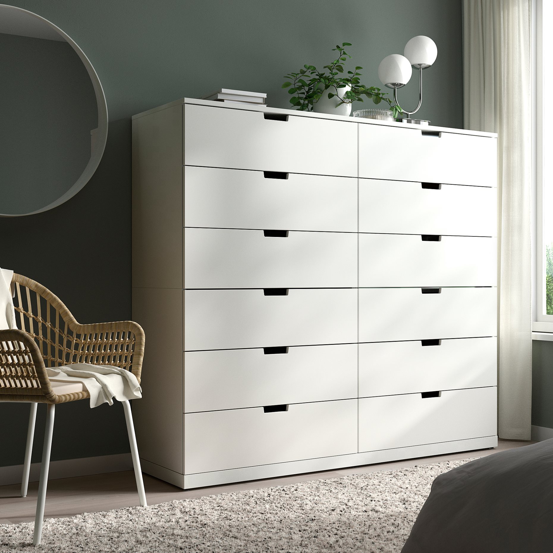 NORDLI, скрин с 12 чекмеджета, 792.394.90