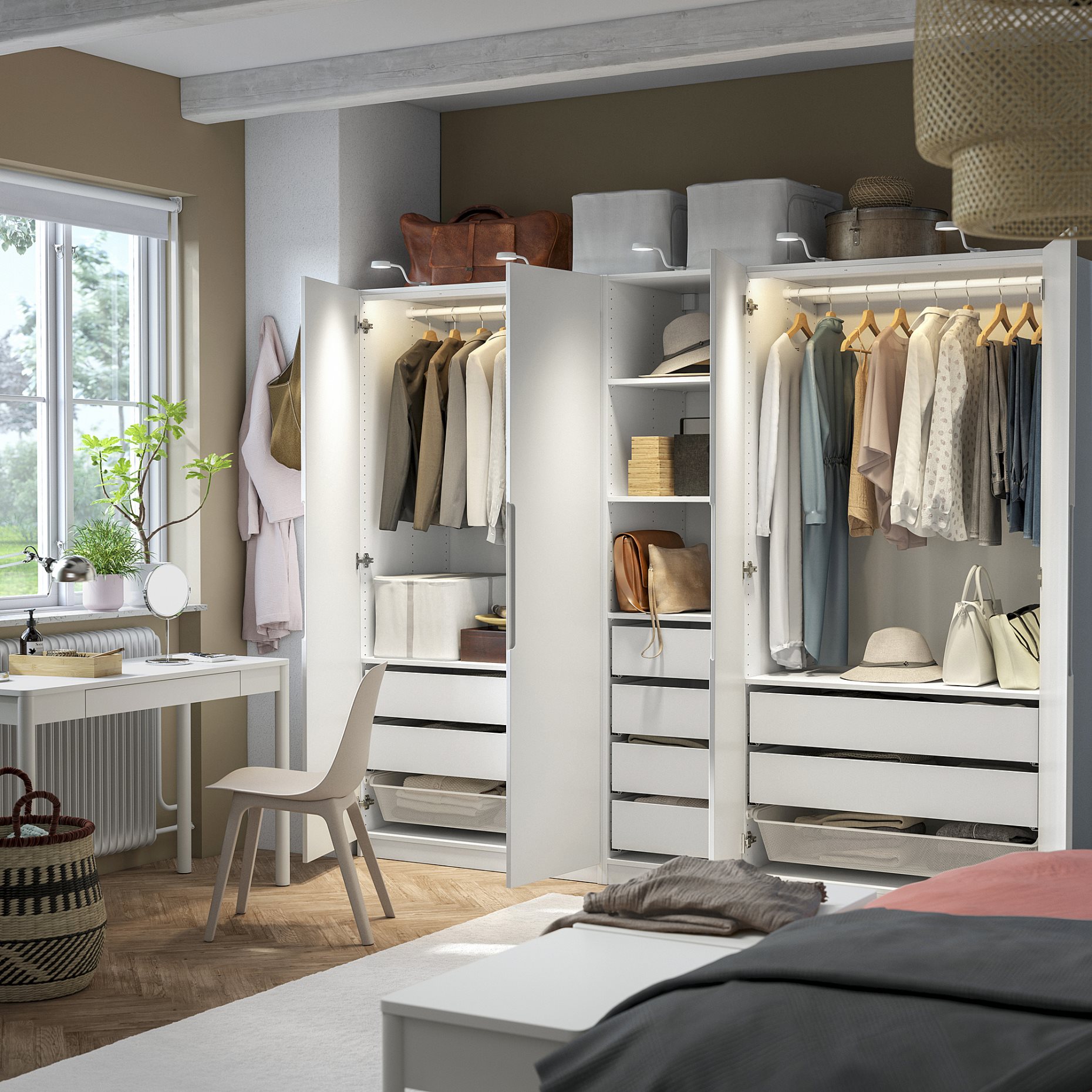 PAX/TONSTAD, Гардероб - комбинация, 795.499.06