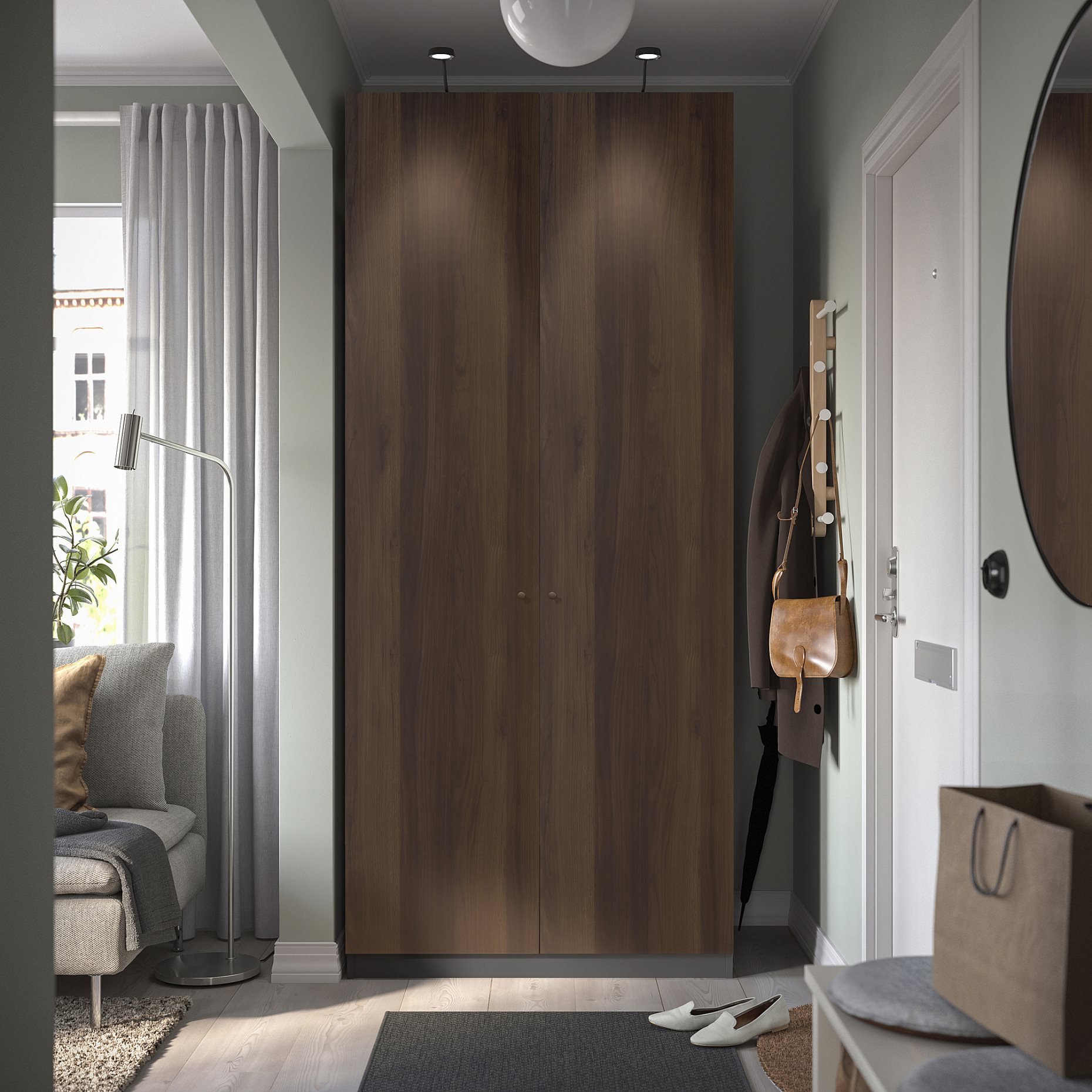 PAX/STORKLINTA, гардероб - комбинация, 795.626.53