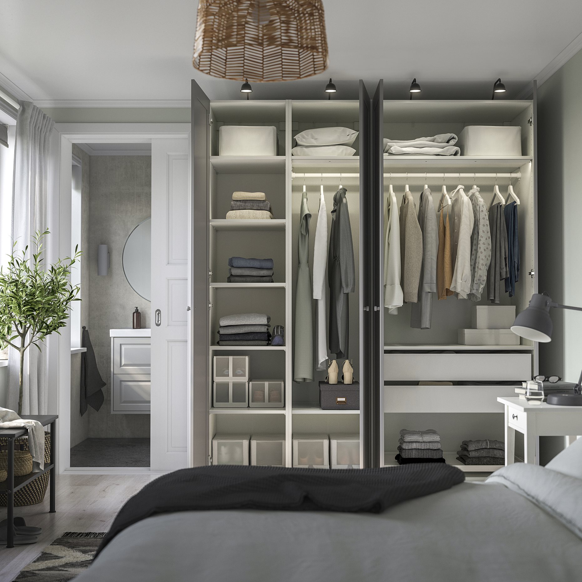 PAX/GULLABERG, Гардероб - комбинация, 795.637.42