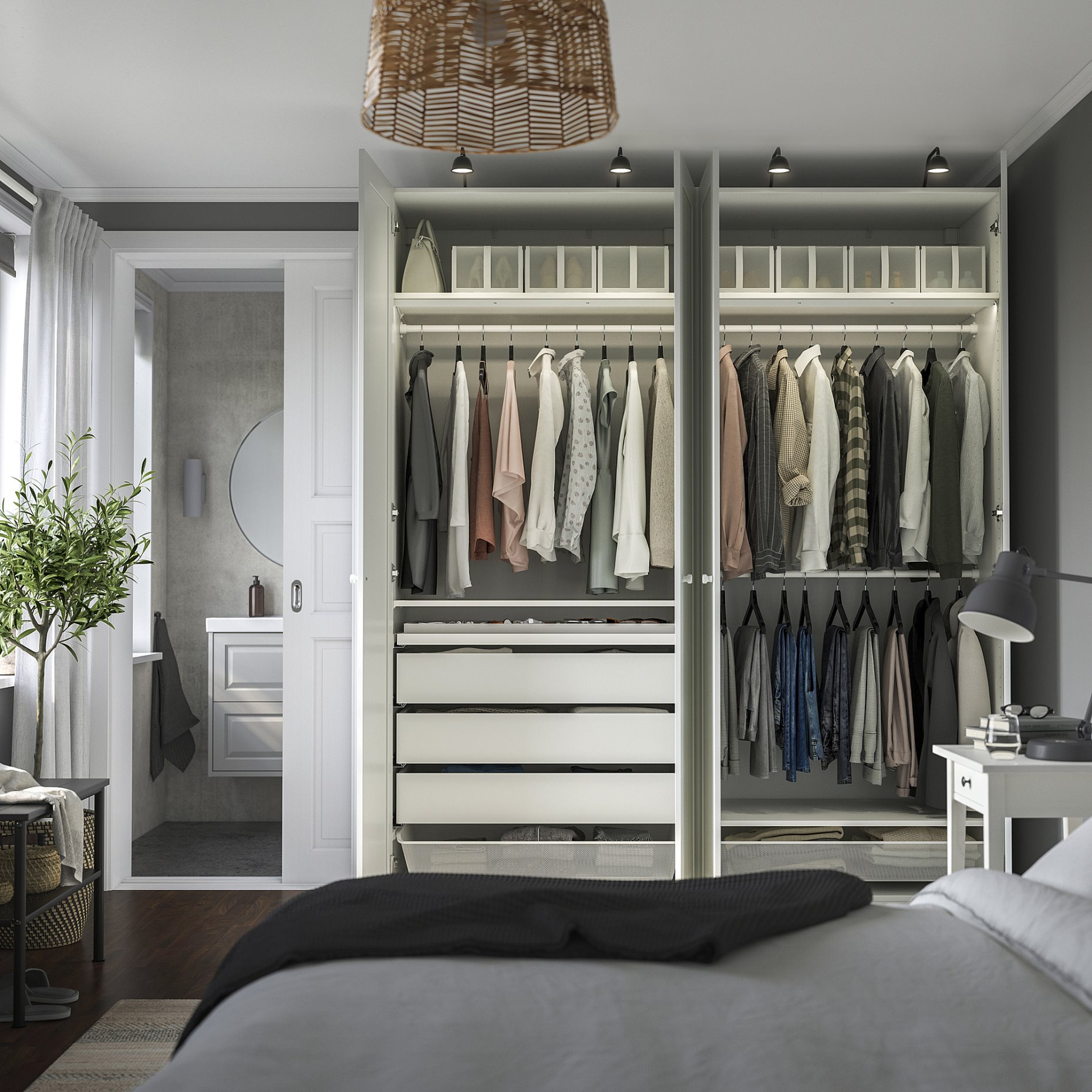 PAX/GULLABERG, Гардероб - комбинация, 795.637.99