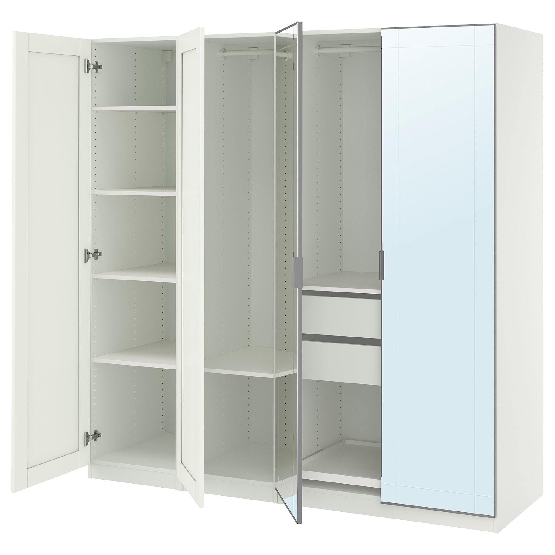 PAX/KAMMARTORP/GULLABERG, гардероб - комбинация, 795.725.91