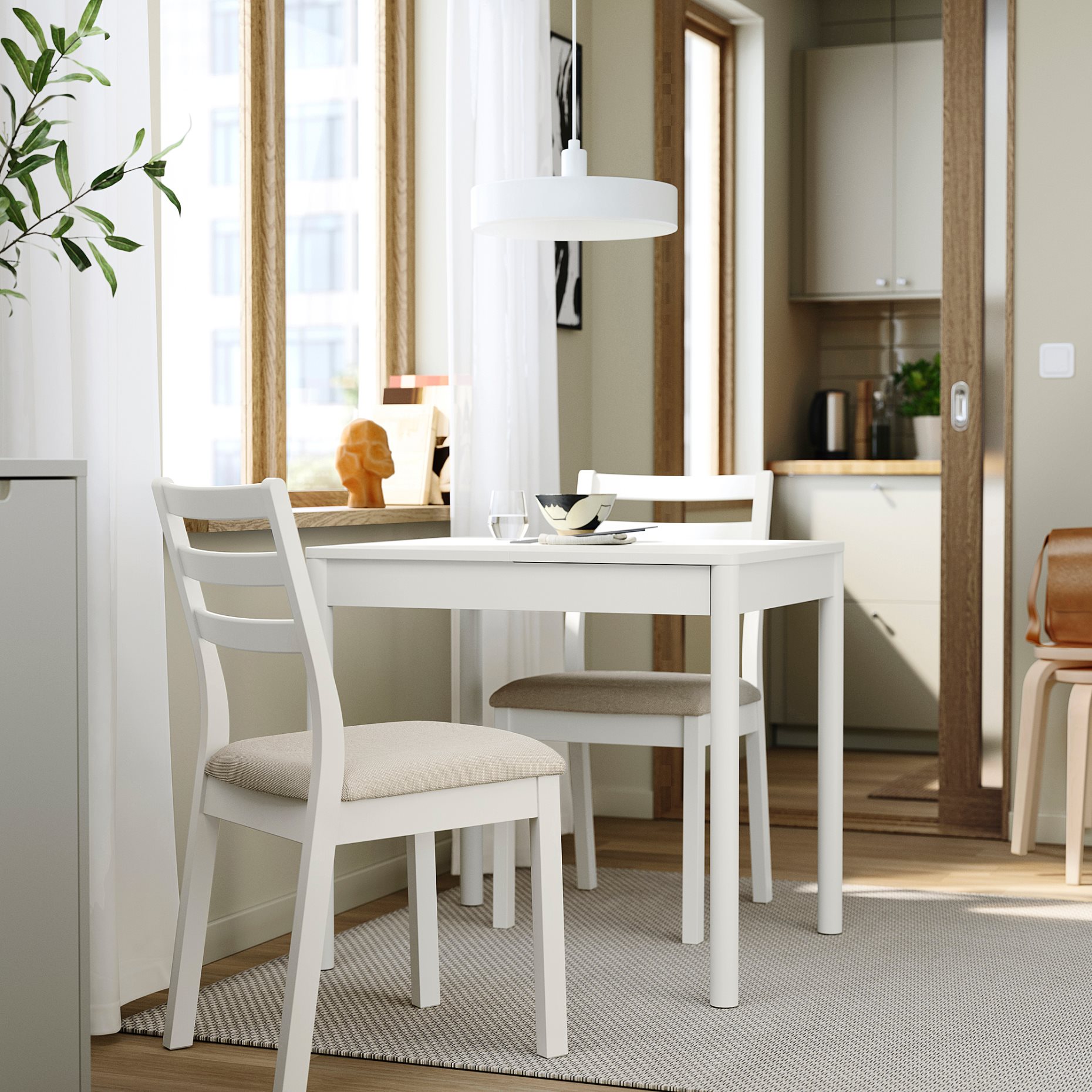 TONSTAD/TONSTAD, Маса и 2 стола, 795.965.87