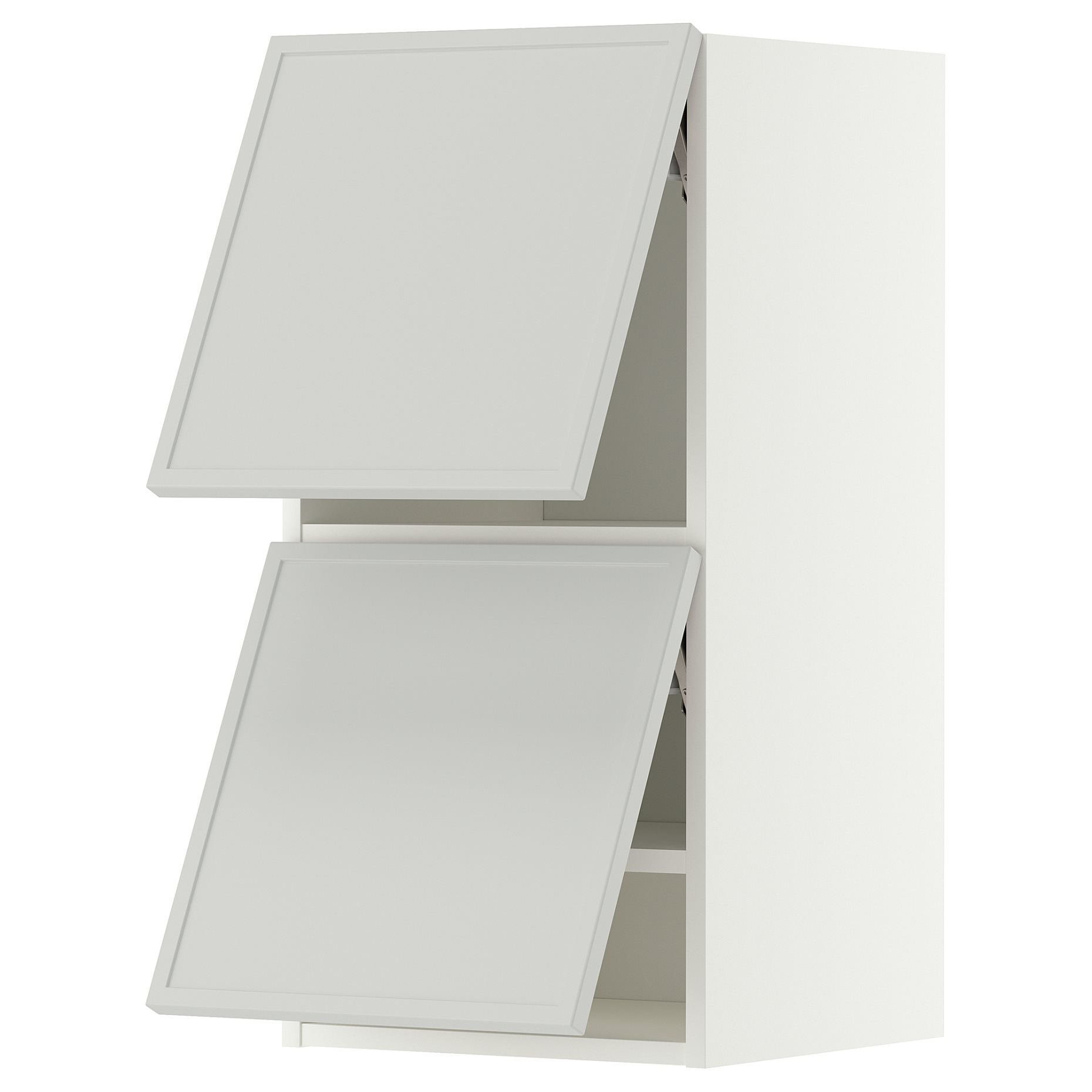 METOD, стенен хоризонтален шкаф с 2 врати, 40x80 см, 796.049.88