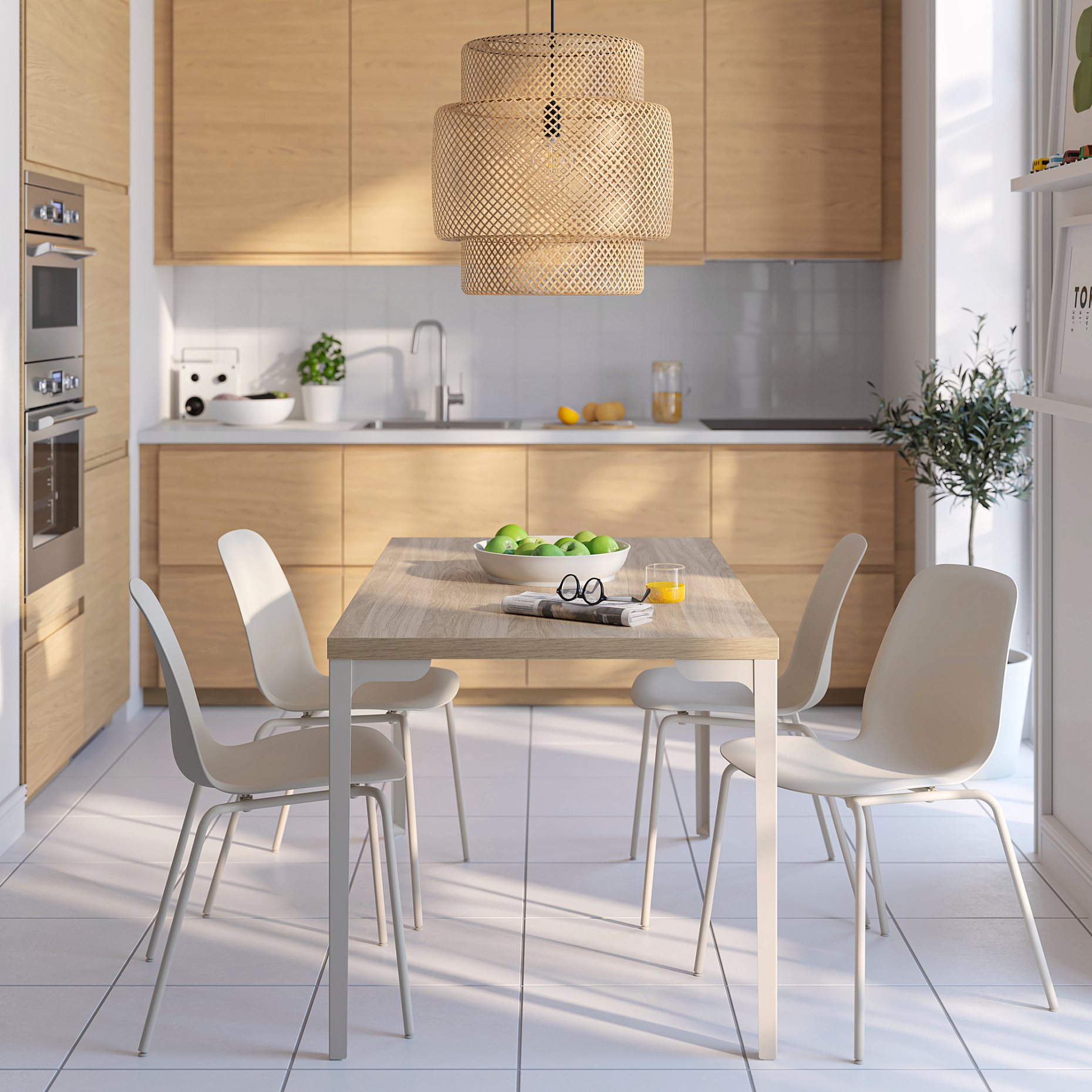 SKÅLSTA, маса и 4 стола, 796.089.86