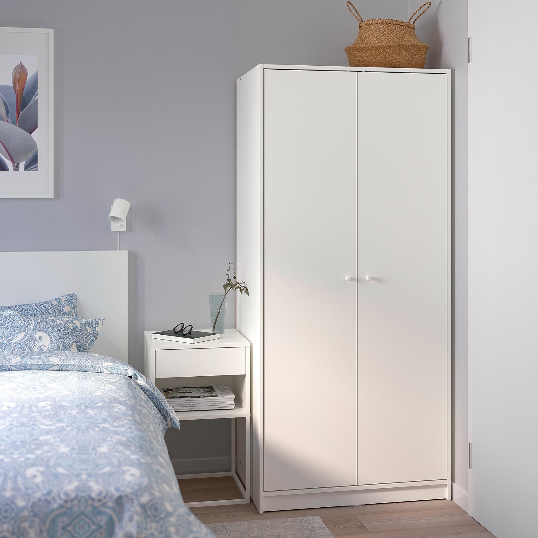 KLEPPSTAD, гардероб двукрилен, 804.372.34