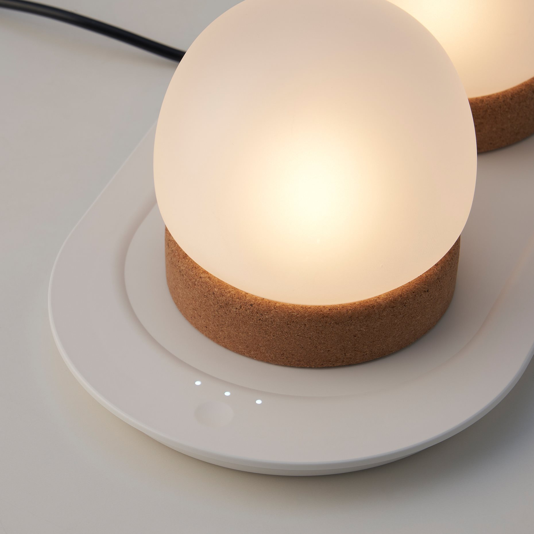 PRAKTSPIREA, LED деко осветление, с поставка за зареждане, к-т 4 части, 805.388.55