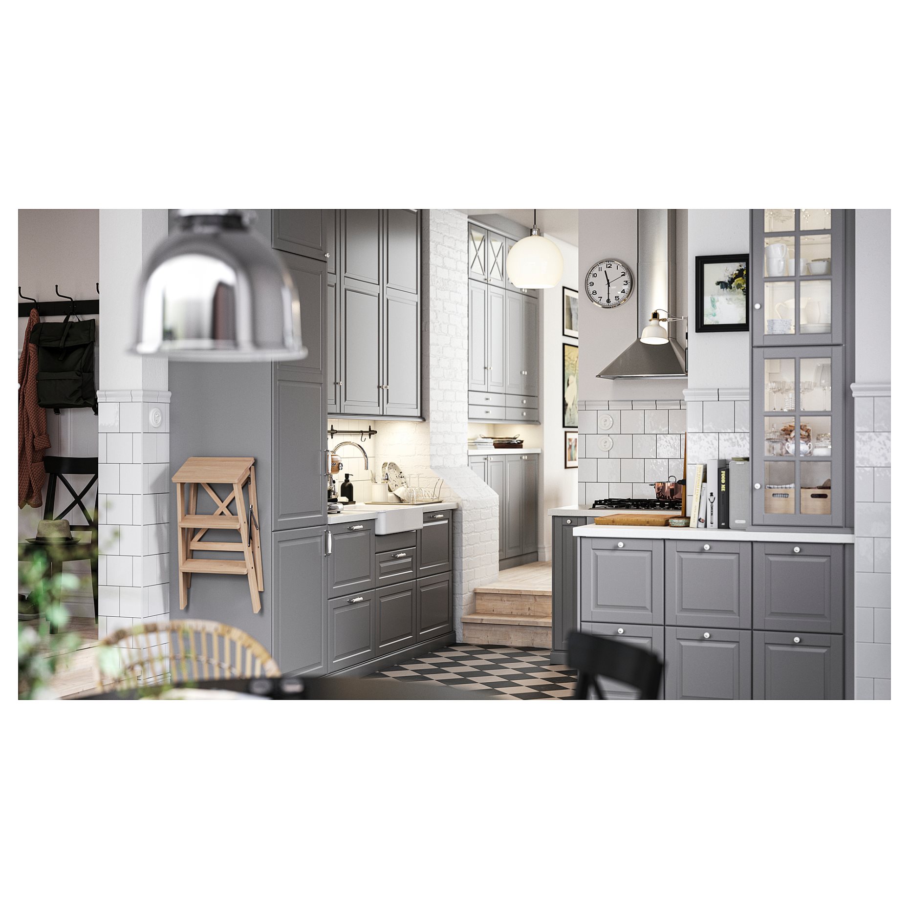 SÄLJAN, плот,  имитация камък/ламинат, 805.568.73