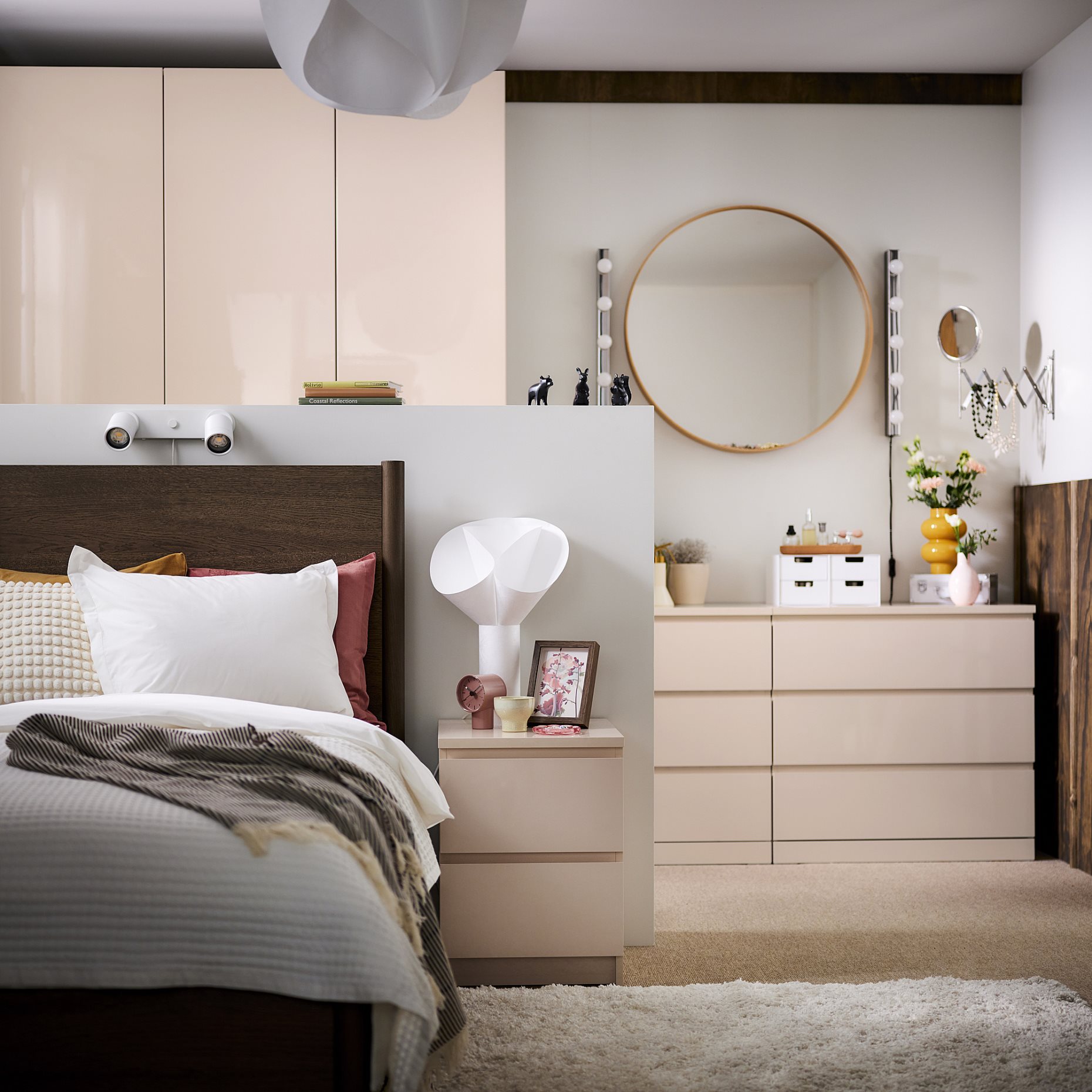 MALM, скрин с 2 чекмеджета, 806.045.72