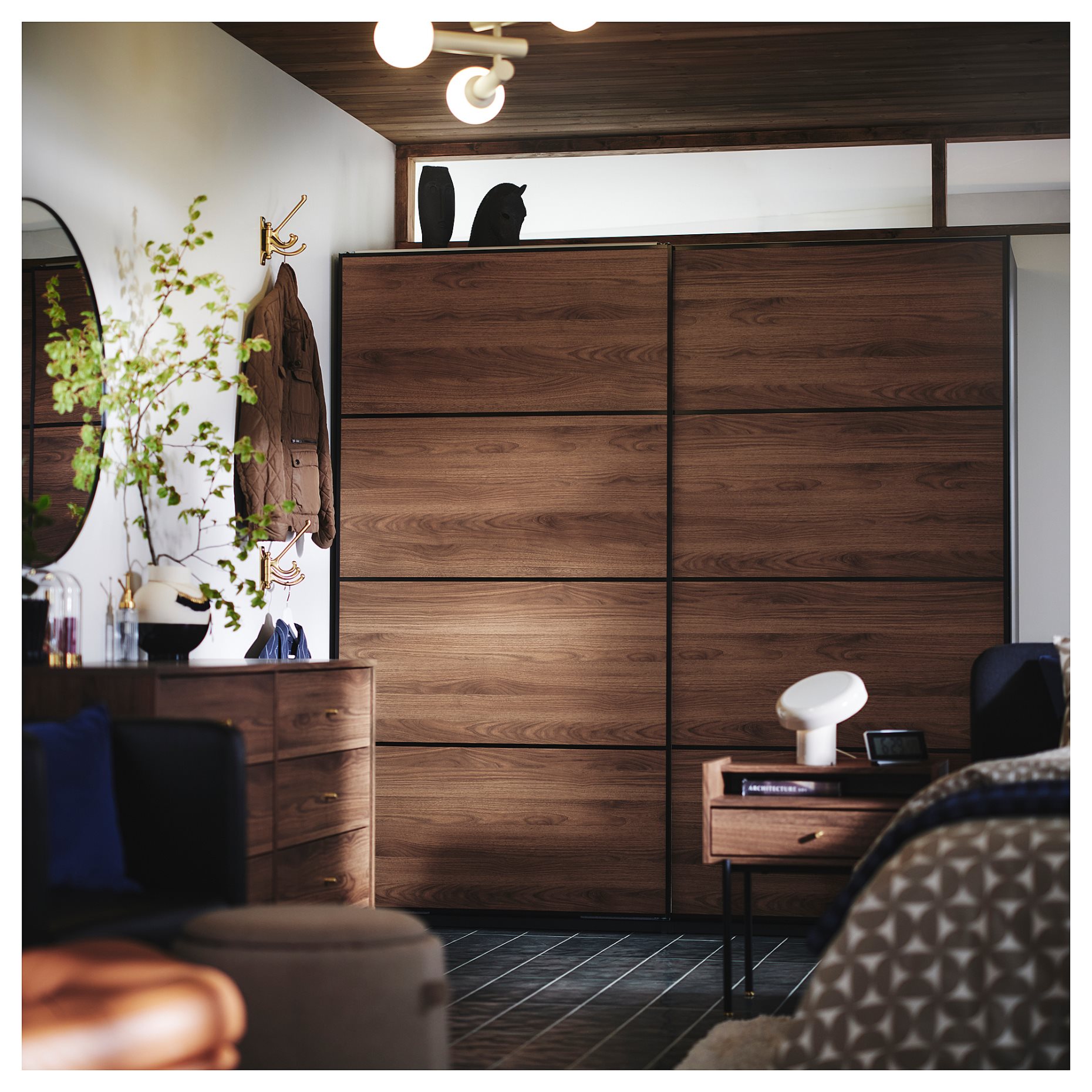 MEHAMN, 4 панела за рамка на плъзгащи врати, 806.057.60