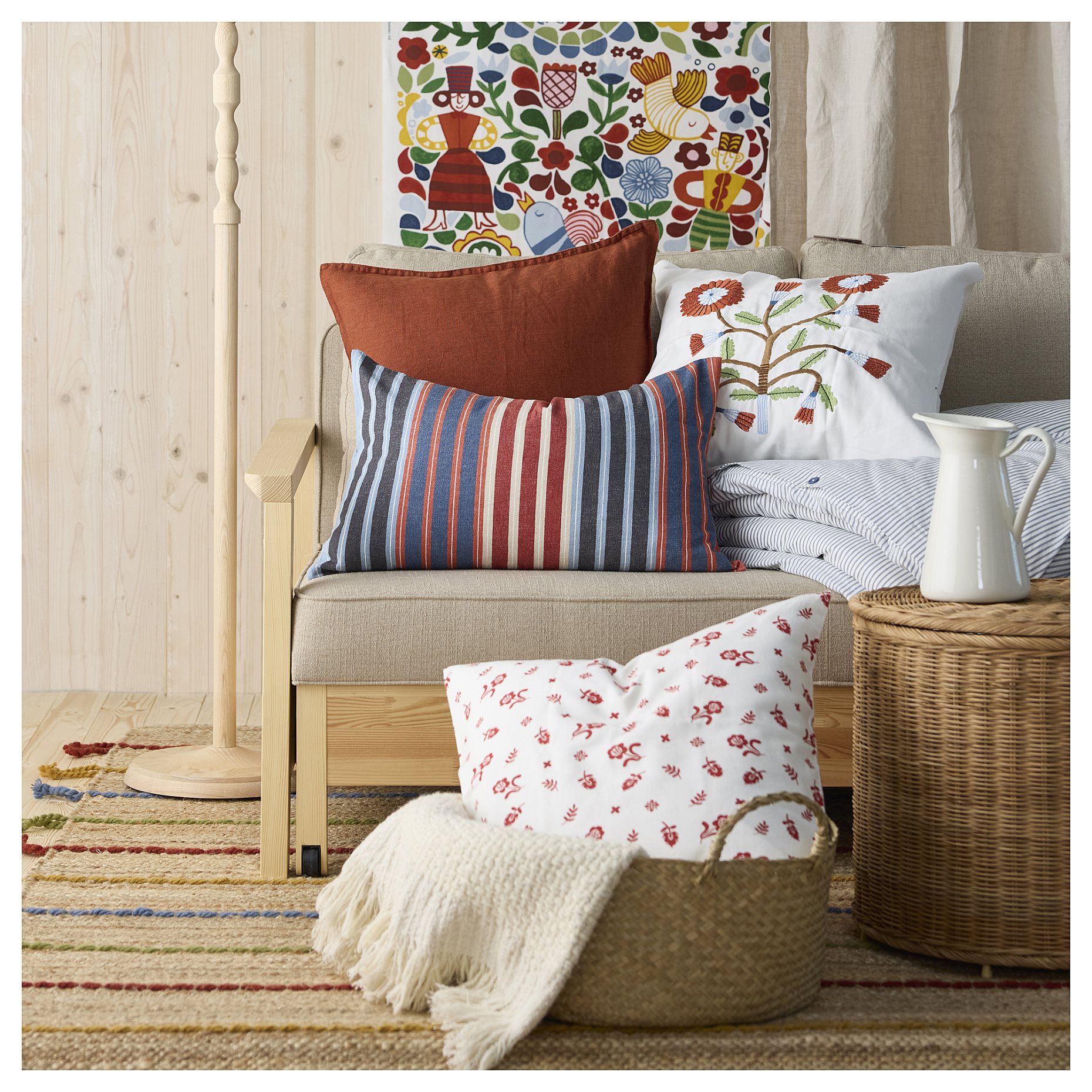 RAKLEV, килим, гладко тъкан, 806.108.89