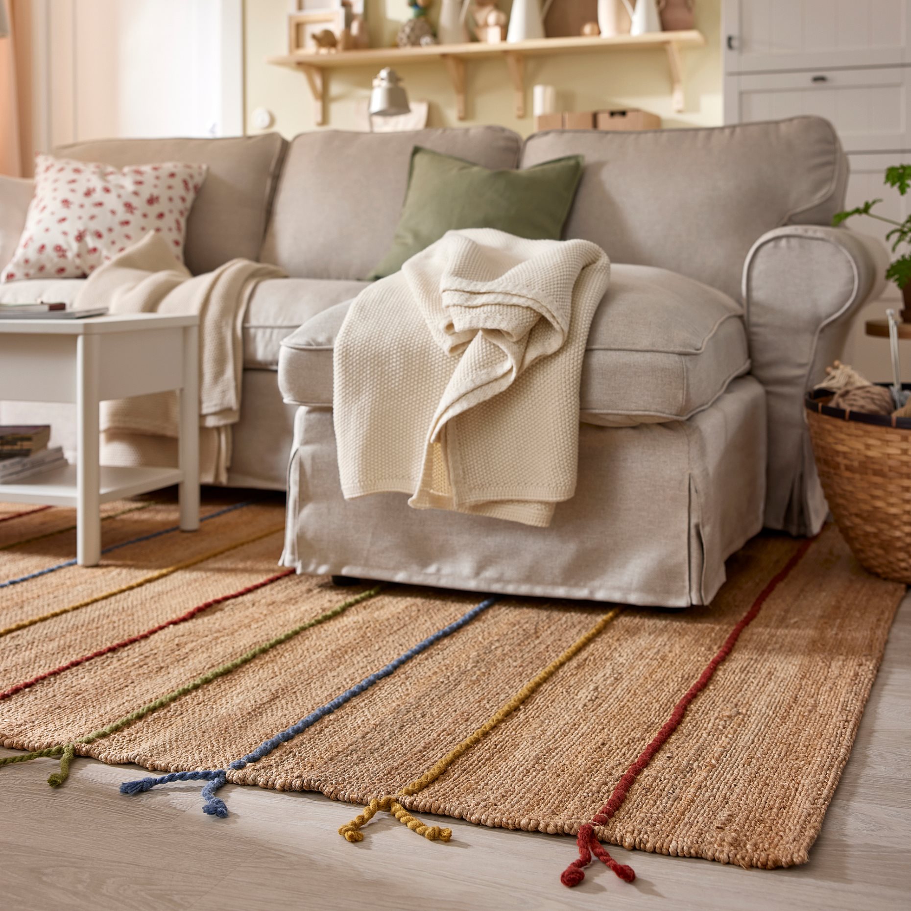 RAKLEV, килим, гладко тъкан, 806.108.89