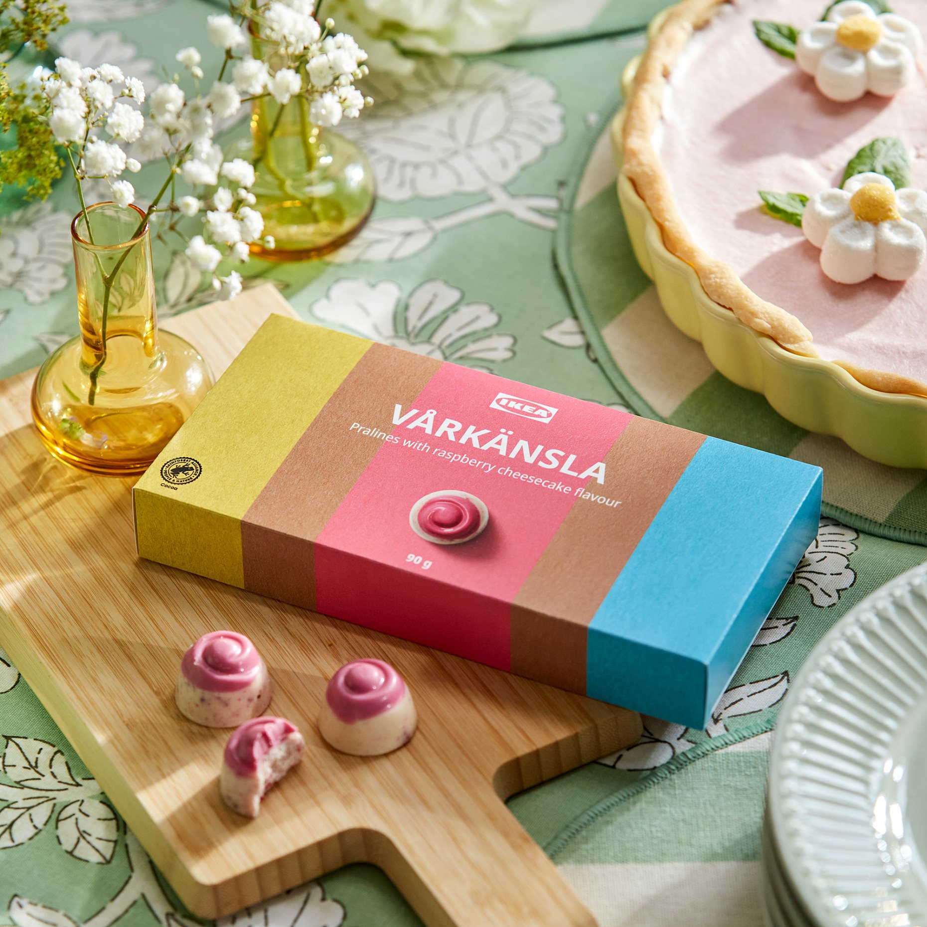 VÅRKÄNSLA, Подаръчна кутия с шокол. бонбони, 90 гр, 806.236.98