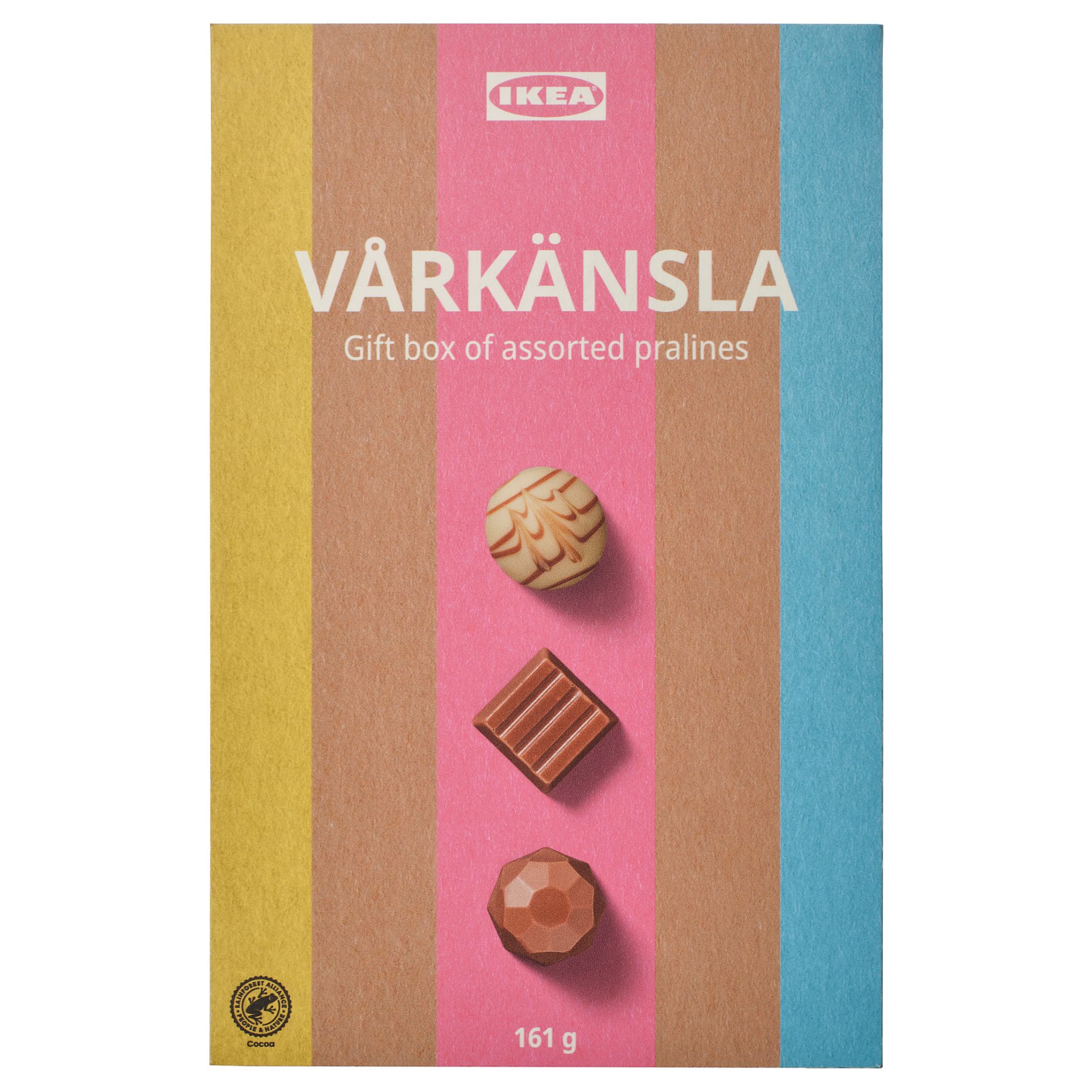VÅRKÄNSLA, Подаръчна кутия, различни видове пралин, 161 гр, 806.297.37