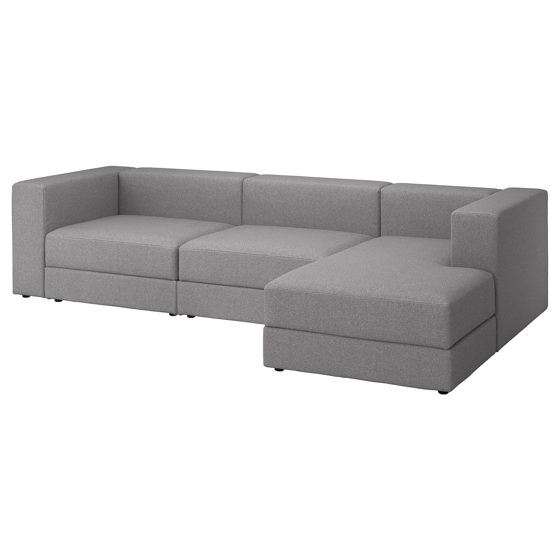 JÄTTEBO, 4-местен модулен диван с лежанка, десен, 894.852.11