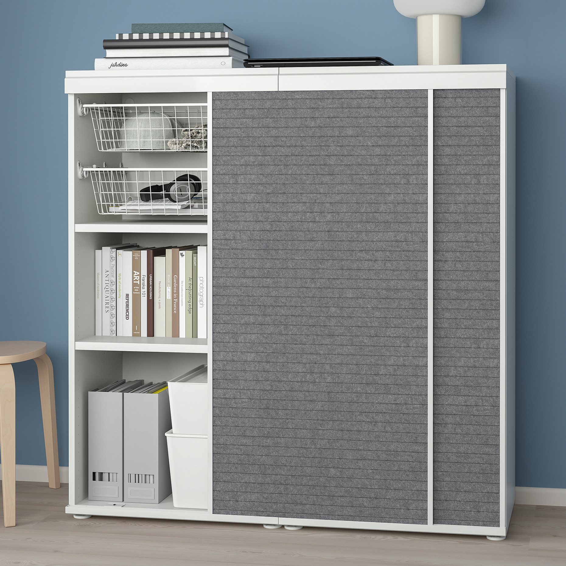 PLATSA, шкаф с 2 плъзгащи се врати, с две лица, 894.941.83