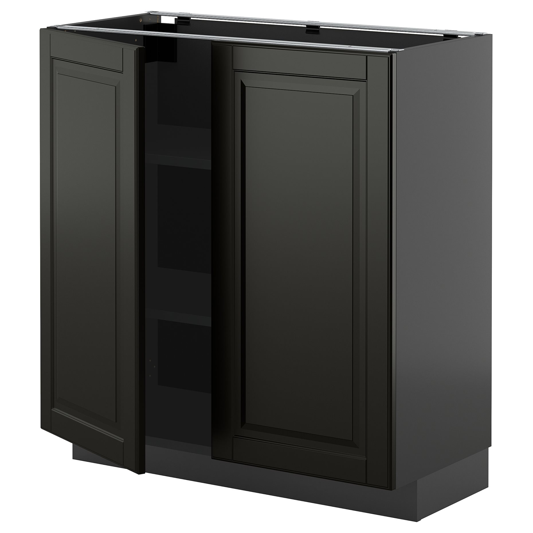 METOD, долен шкаф с рафтове/2 вратички, 895.881.05
