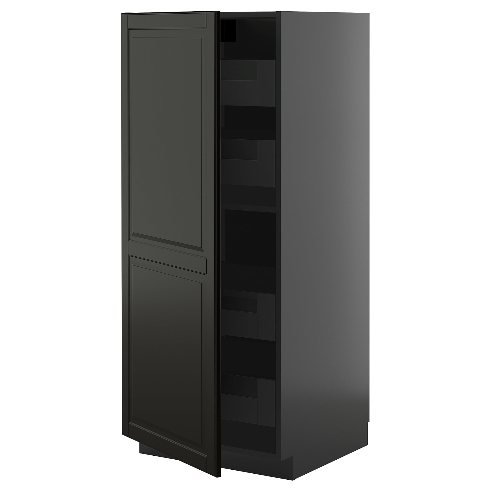 METOD/KNIVSHULT, висок шкаф с чекмеджета, 895.881.10