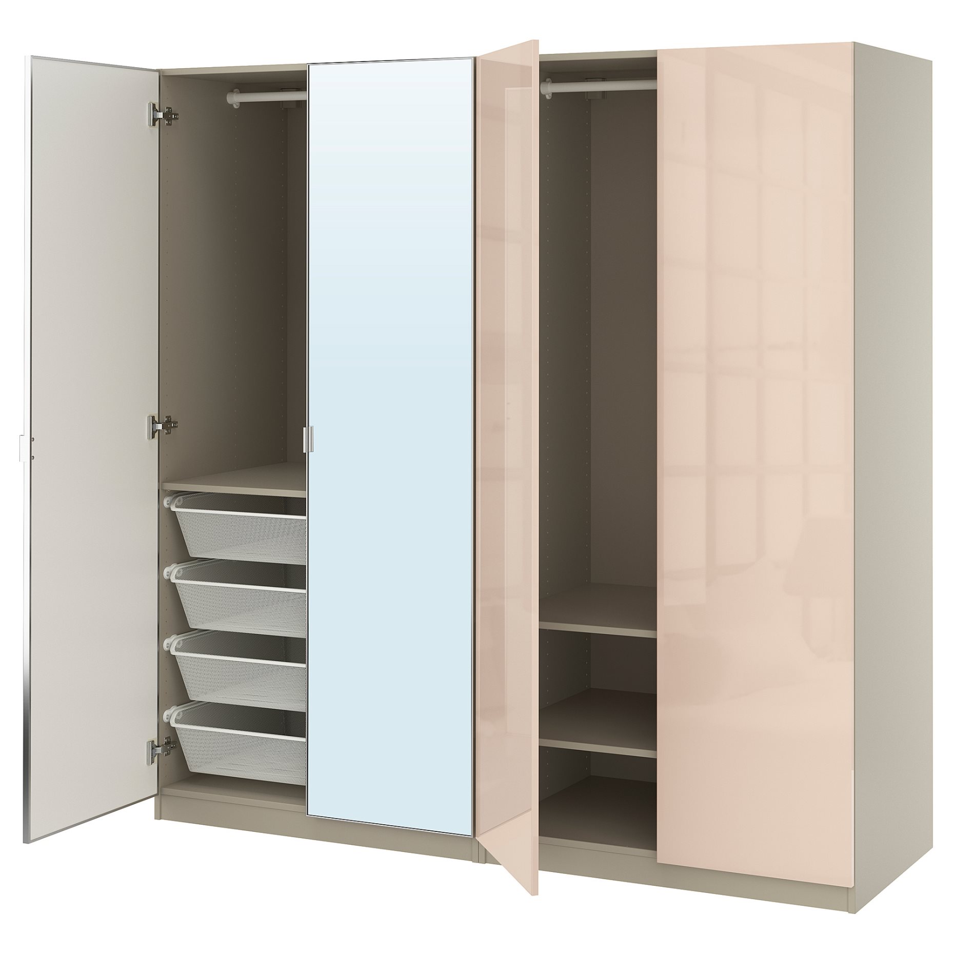 PAX/FARDAL/AHEIM, гардероб - комбинация, 895.967.04