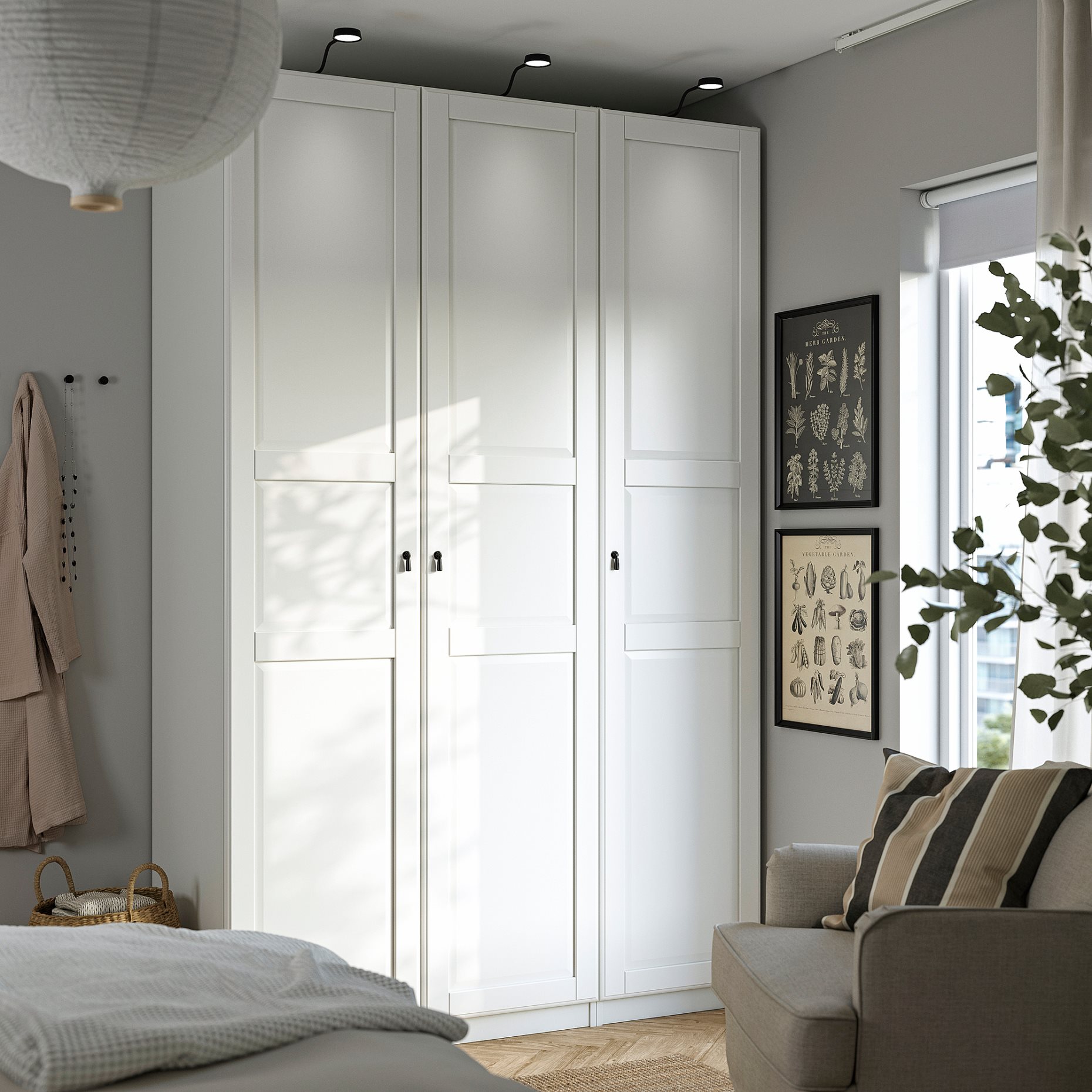 PAX/TYSSEDAL, гардероб - комбинация, 896.024.32