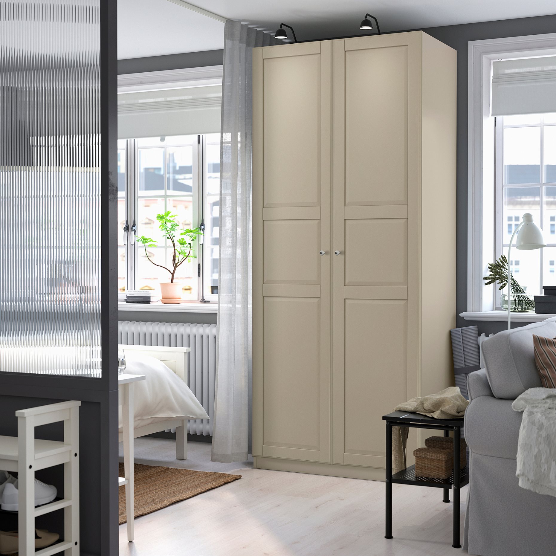 PAX/TYSSEDAL, гардероб - комбинация, 896.031.77