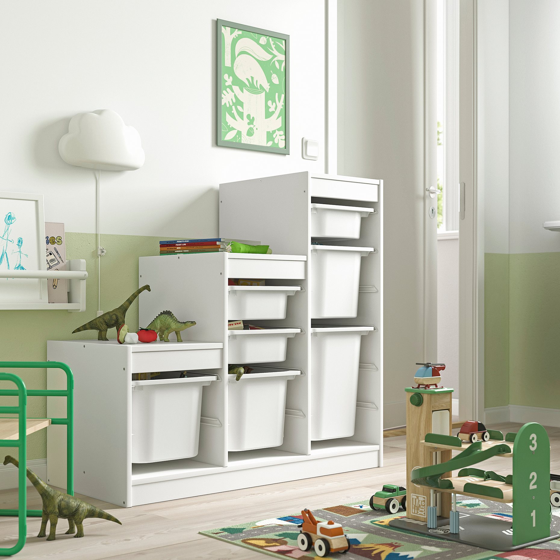 TROFAST, Секция с кутии, 896.066.56