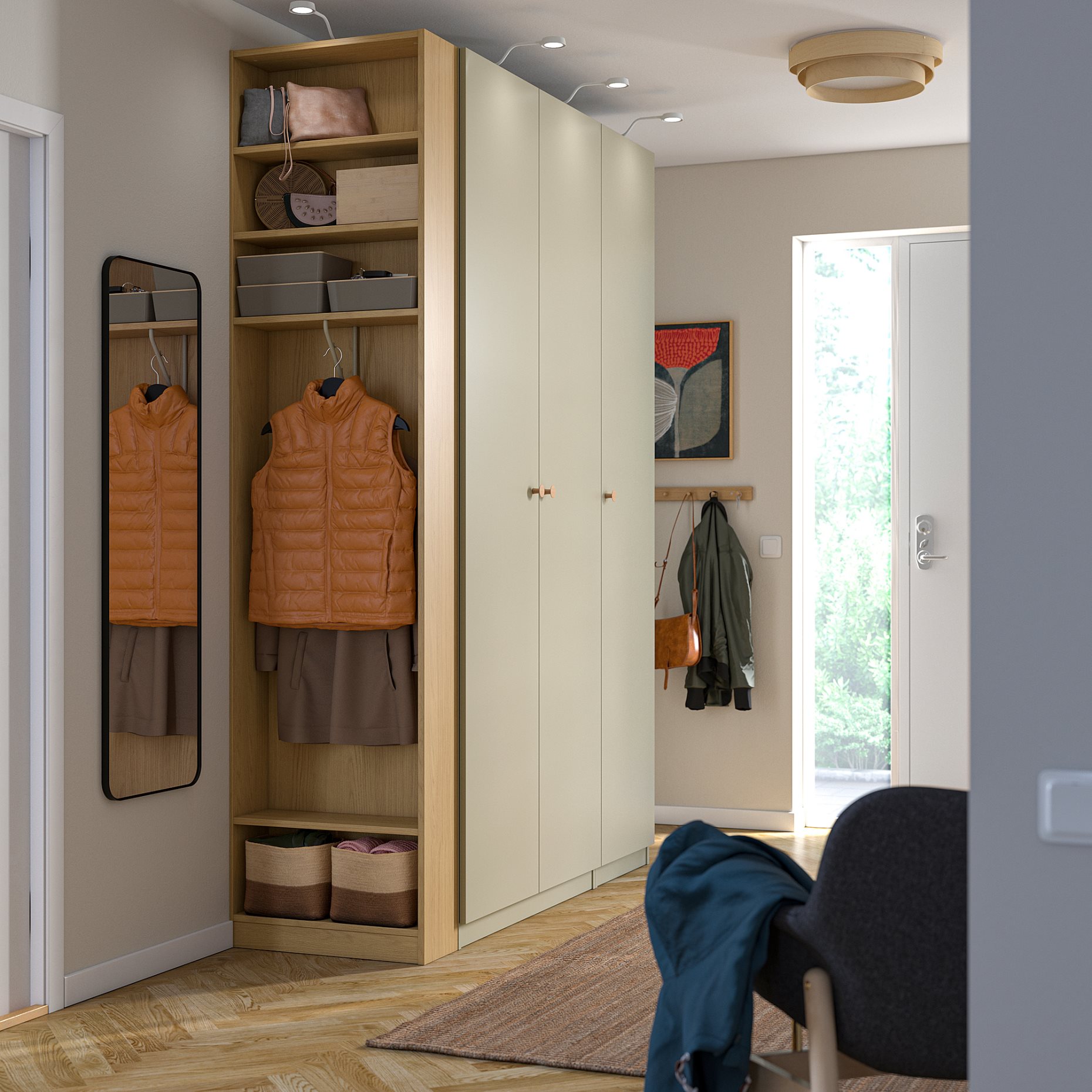 PAX/FORSAND, гардероб - комбинация, 896.069.15