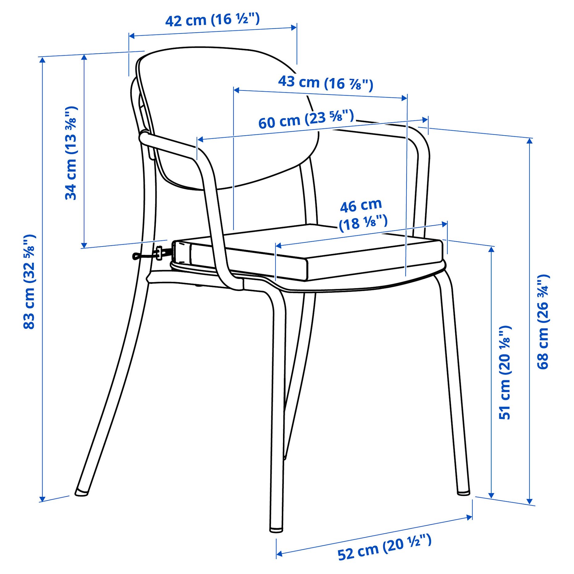 VISINGSÖ/VISINGSÖ, маса и 2 стола, 70x70 см, 896.155.33