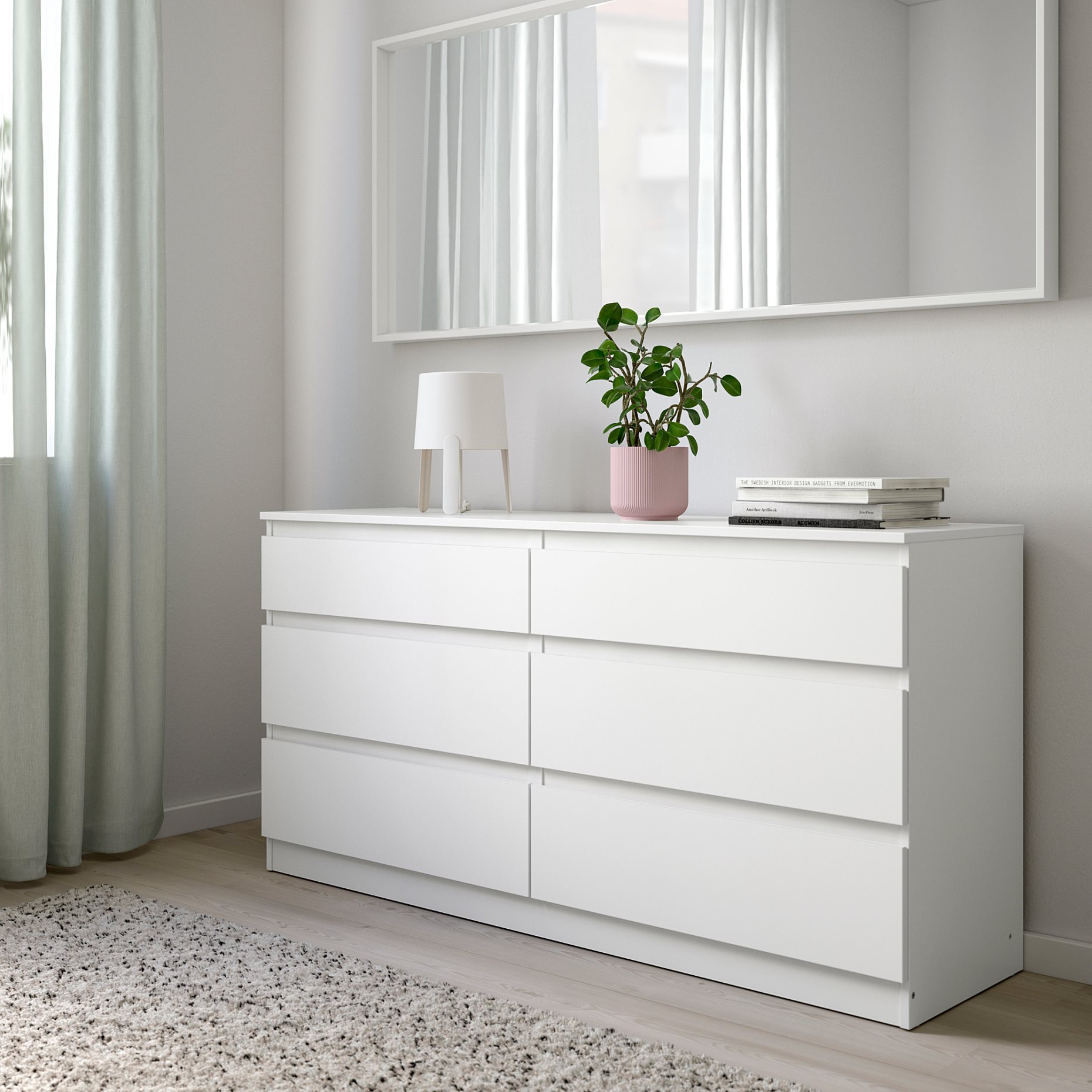 KULLEN, скрин с 6 чекмеджета, 903.092.45