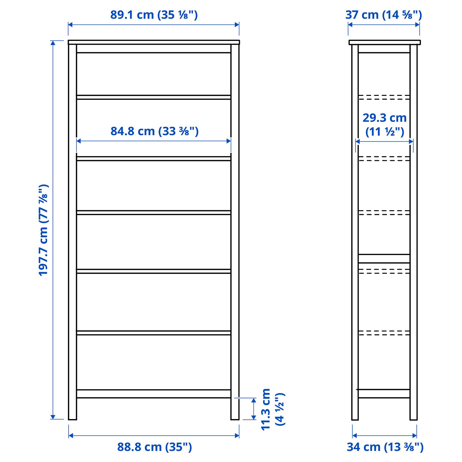 HEMNES, библиотека, 903.717.65