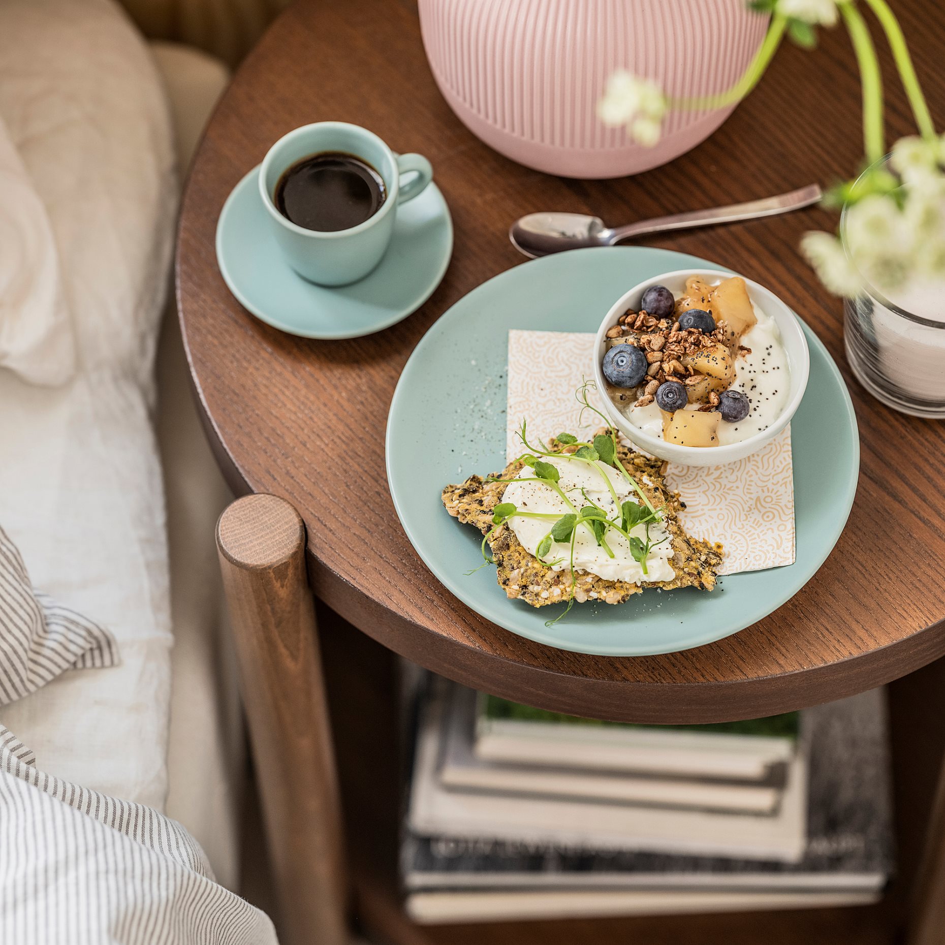 FÄRGKLAR, десертна чиния, 4 бр. в к-т, 904.771.68