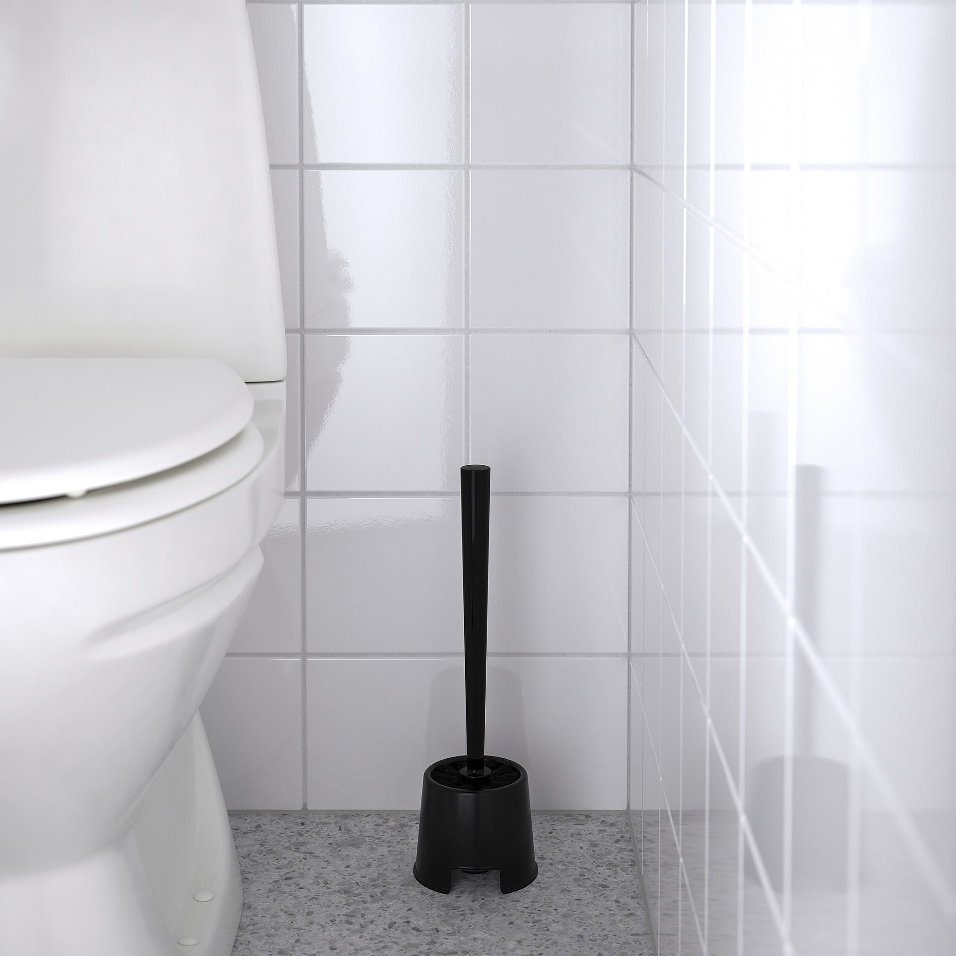 BOLMEN, четка за тоалетна с поставка, 905.744.33
