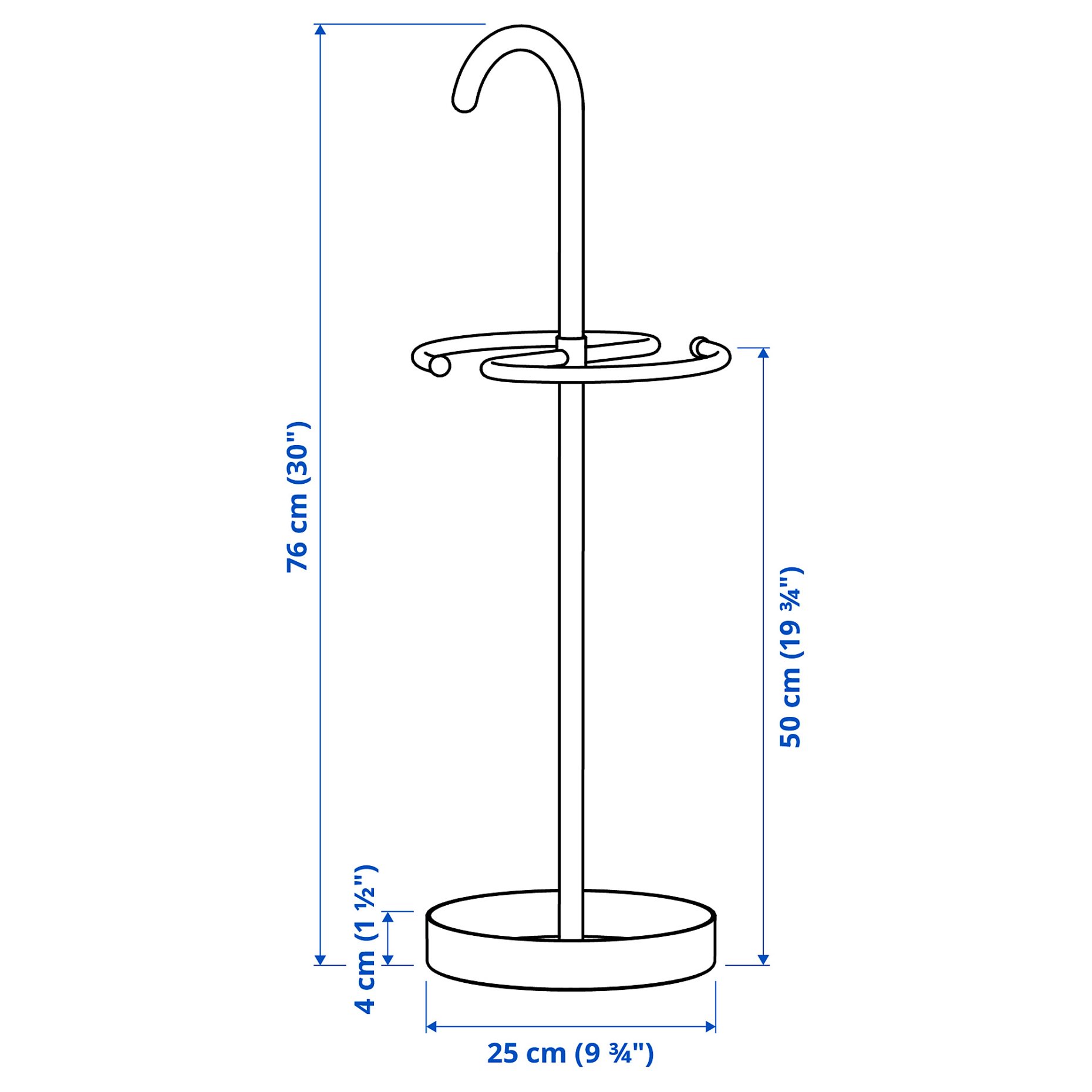 NIPÅSEN, стойка за чадър, 905.861.48