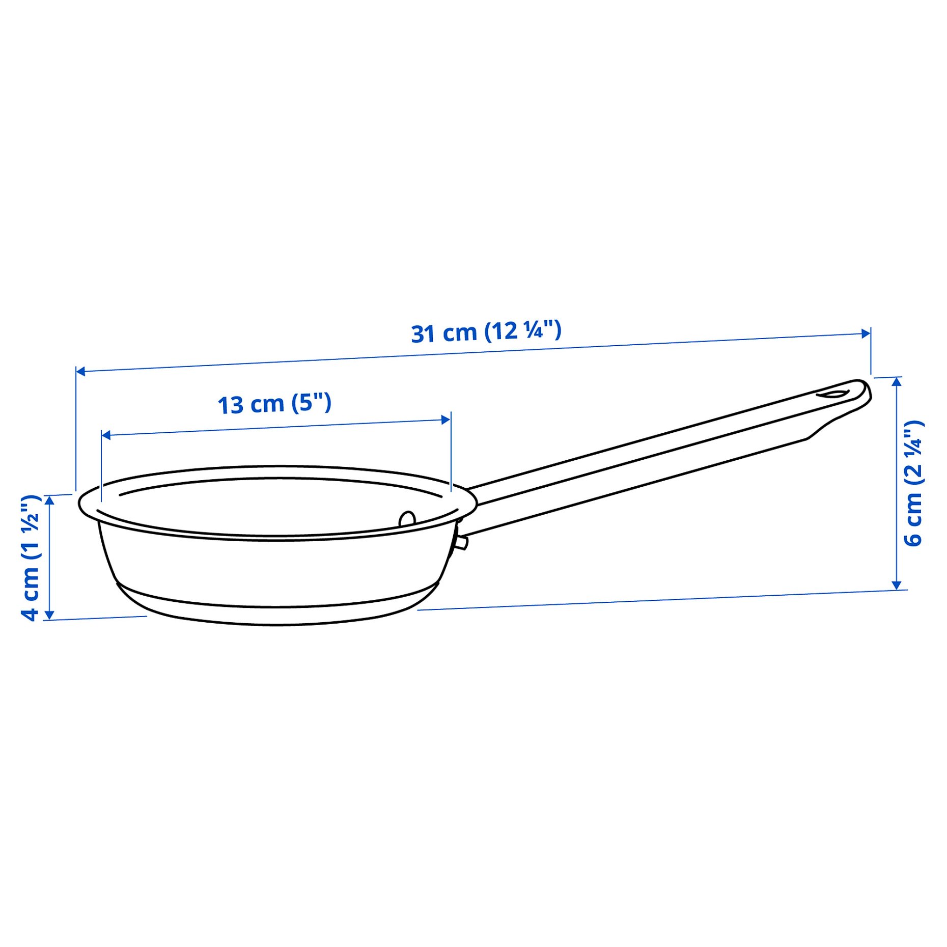 IKEA 365+, тиган за пържене, незалепващо покритие, 905.879.06