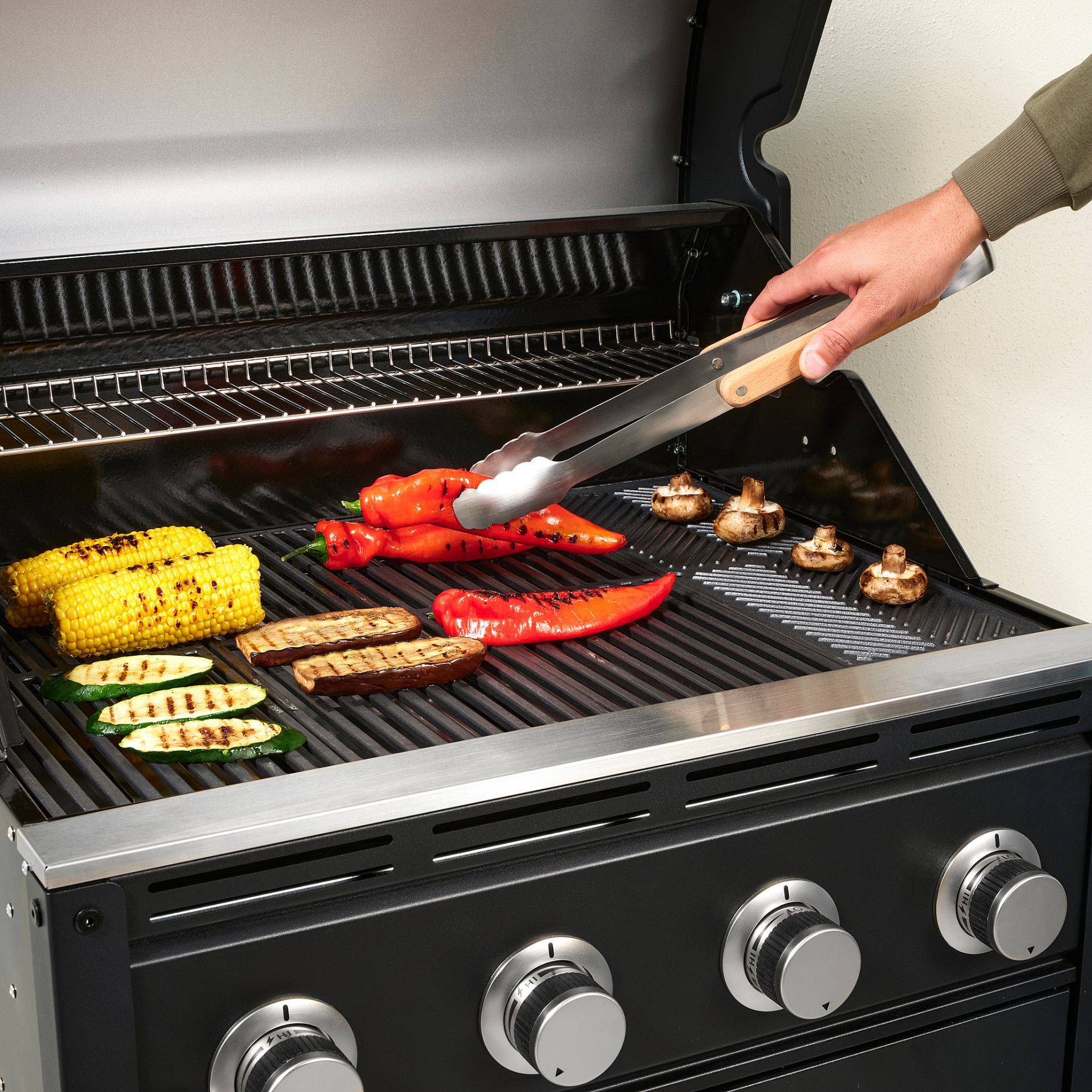 GRILLTIDER, прибори за барбекю, 3 бр., 905.908.62