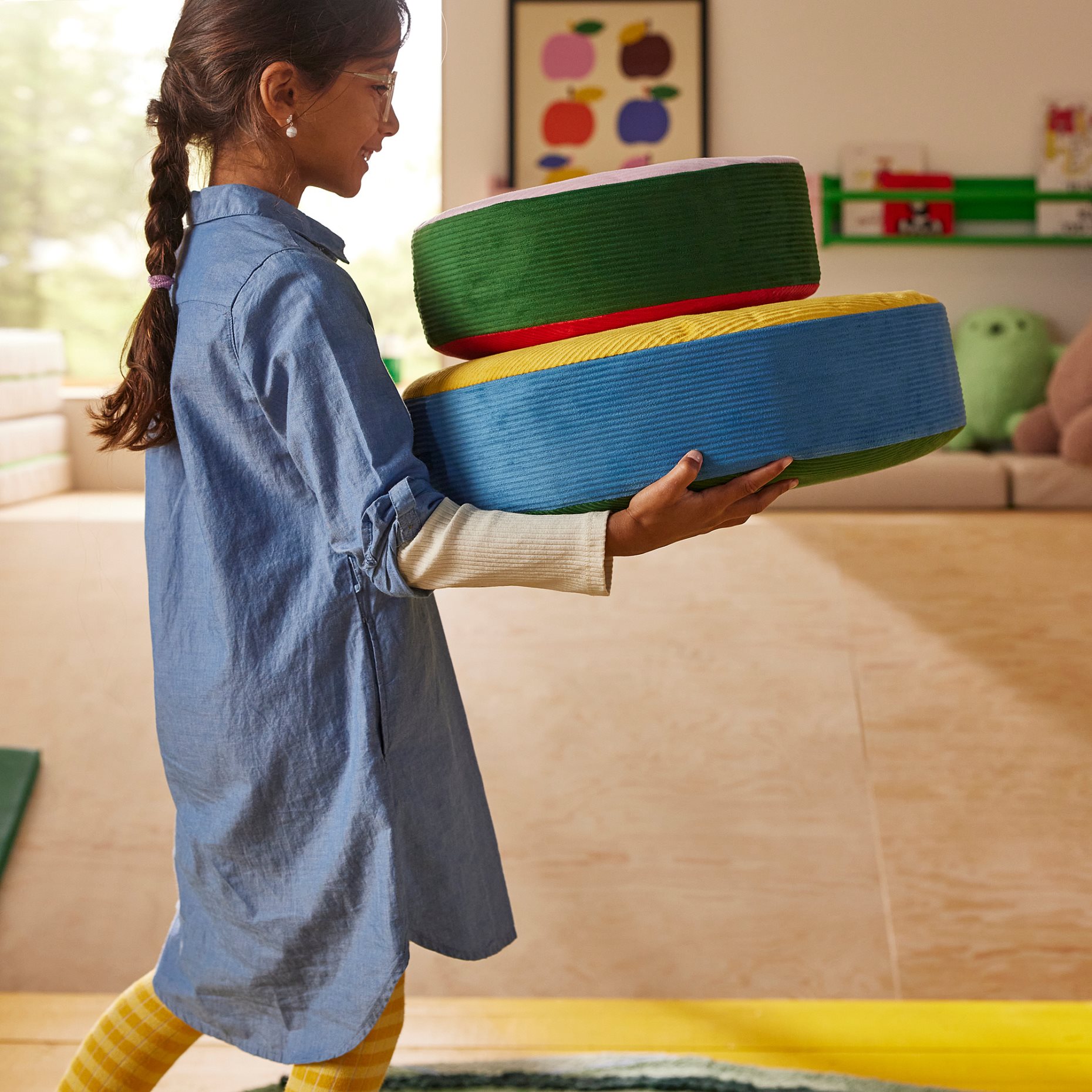 GREJSIMOJS, възглавница за под, к-т от 3, 906.020.11