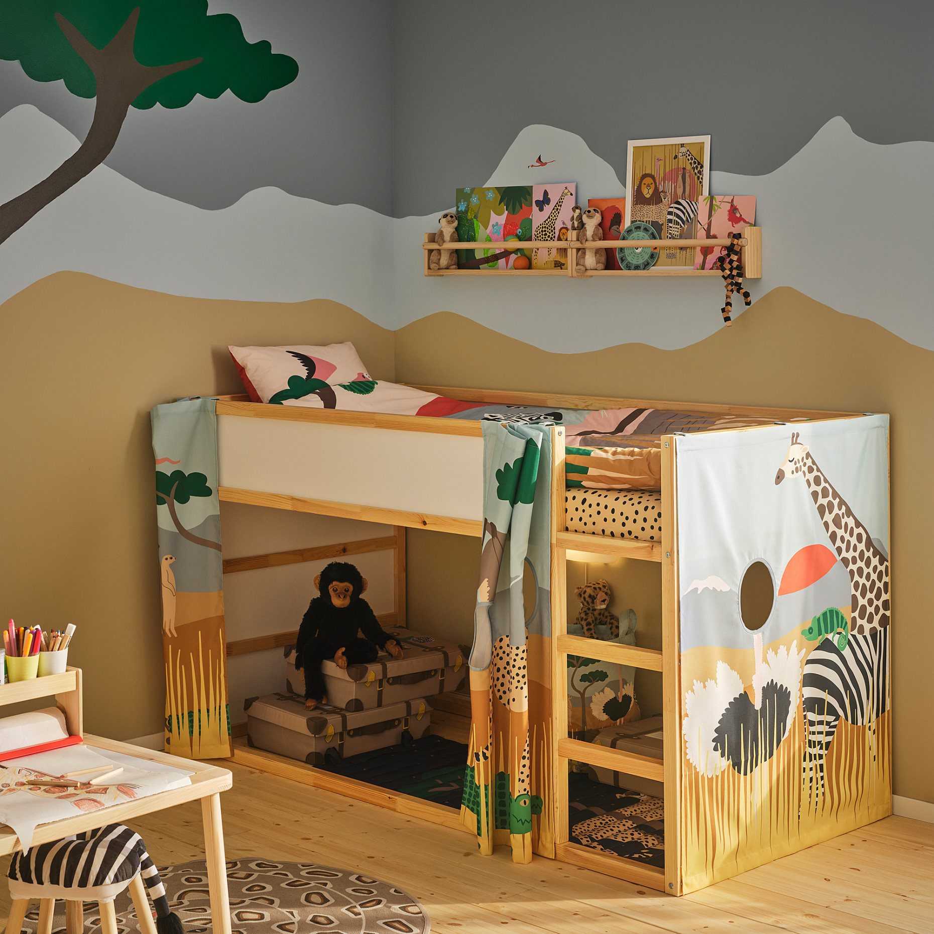 KURA, завеса за легло, 906.032.18