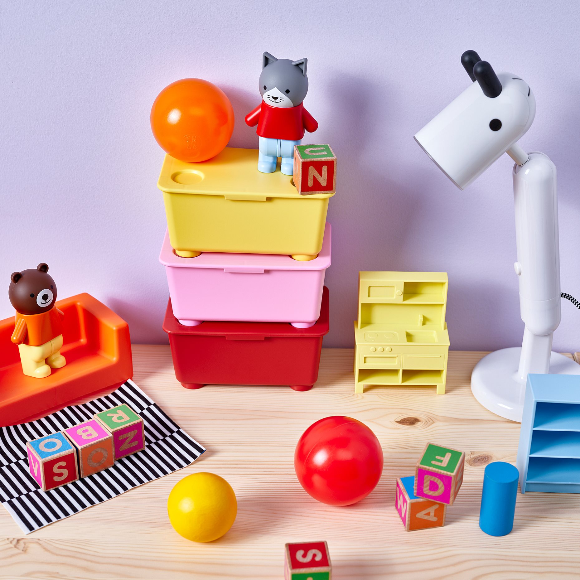 GLIS, кутия с капак, 17x10 см, 3 бр., 906.041.14