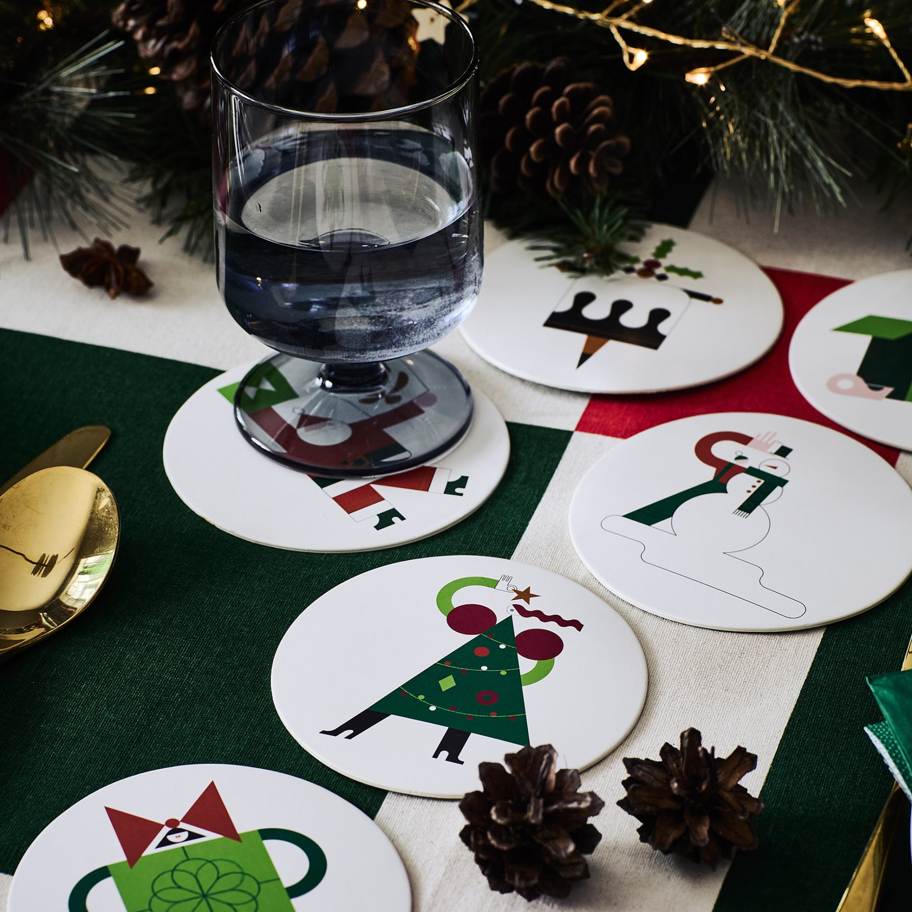 VINTERFINT, подложка за чаши, 906.046.23